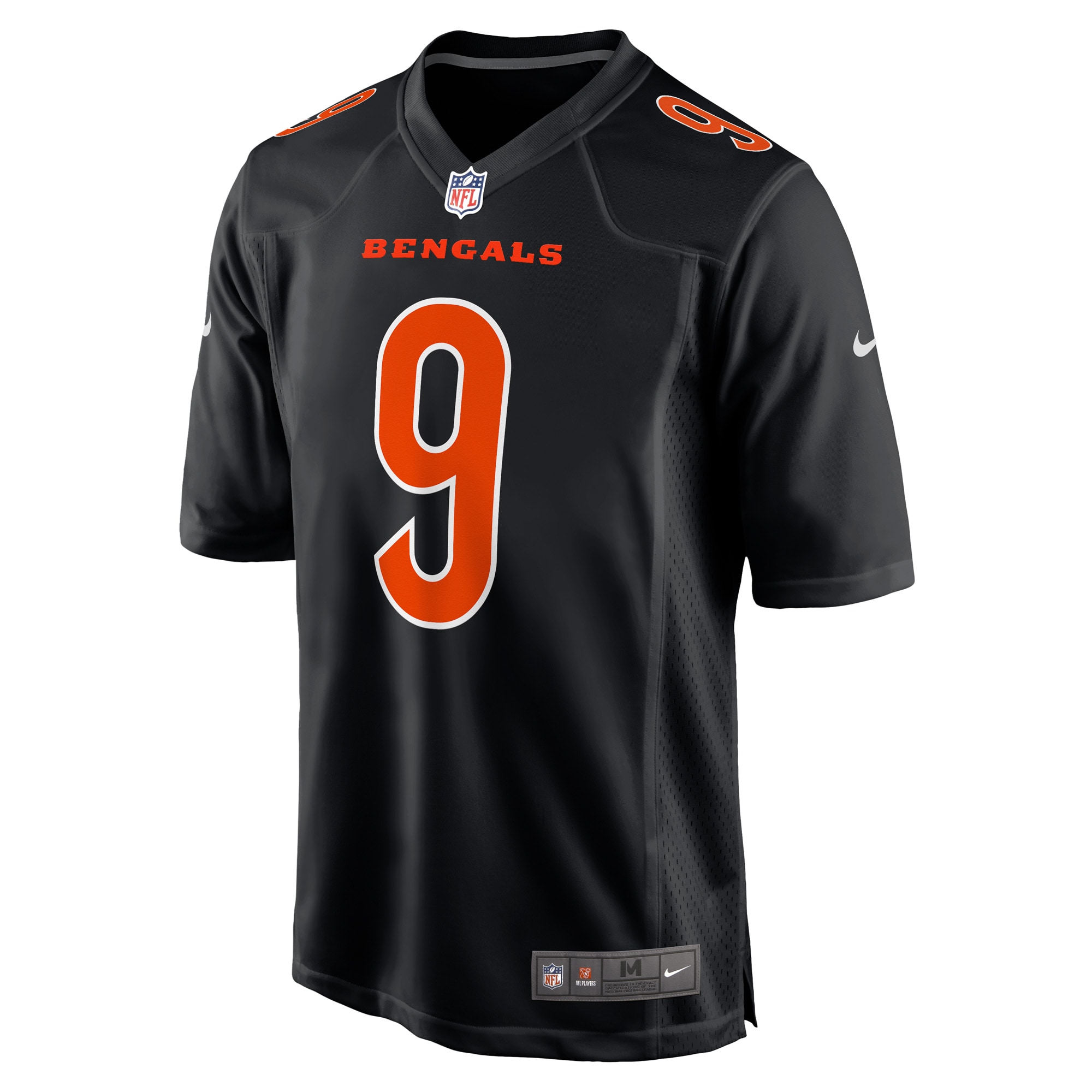 Joe Burrow Cincinnati Bengals Nike Game Fashion Jersey - Black