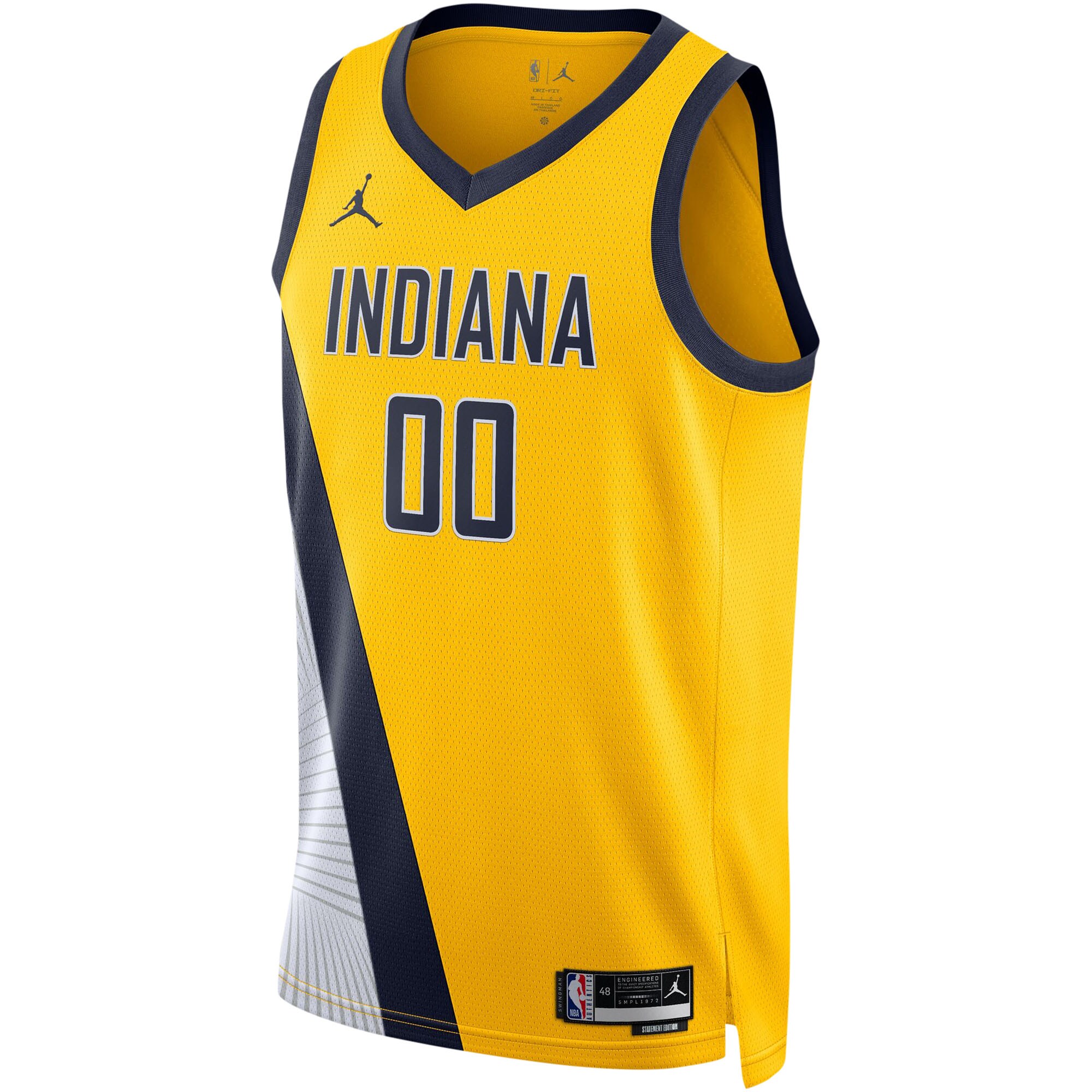 Bennedict Mathurin Indiana Pacers Jordans Brand Unisex Swingman Jersey - Statement Edition - Gold