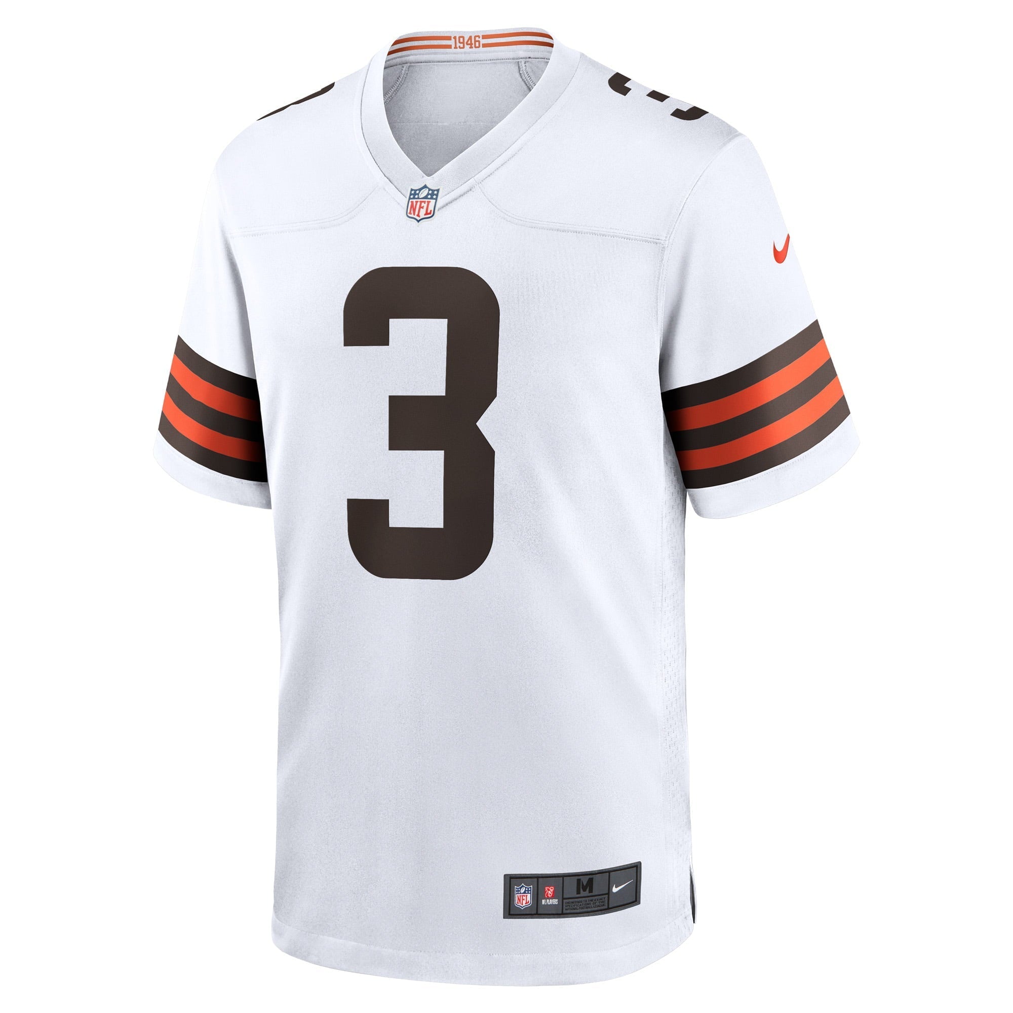 Men's Nike Cade York White Cleveland Browns Game Player Jersey