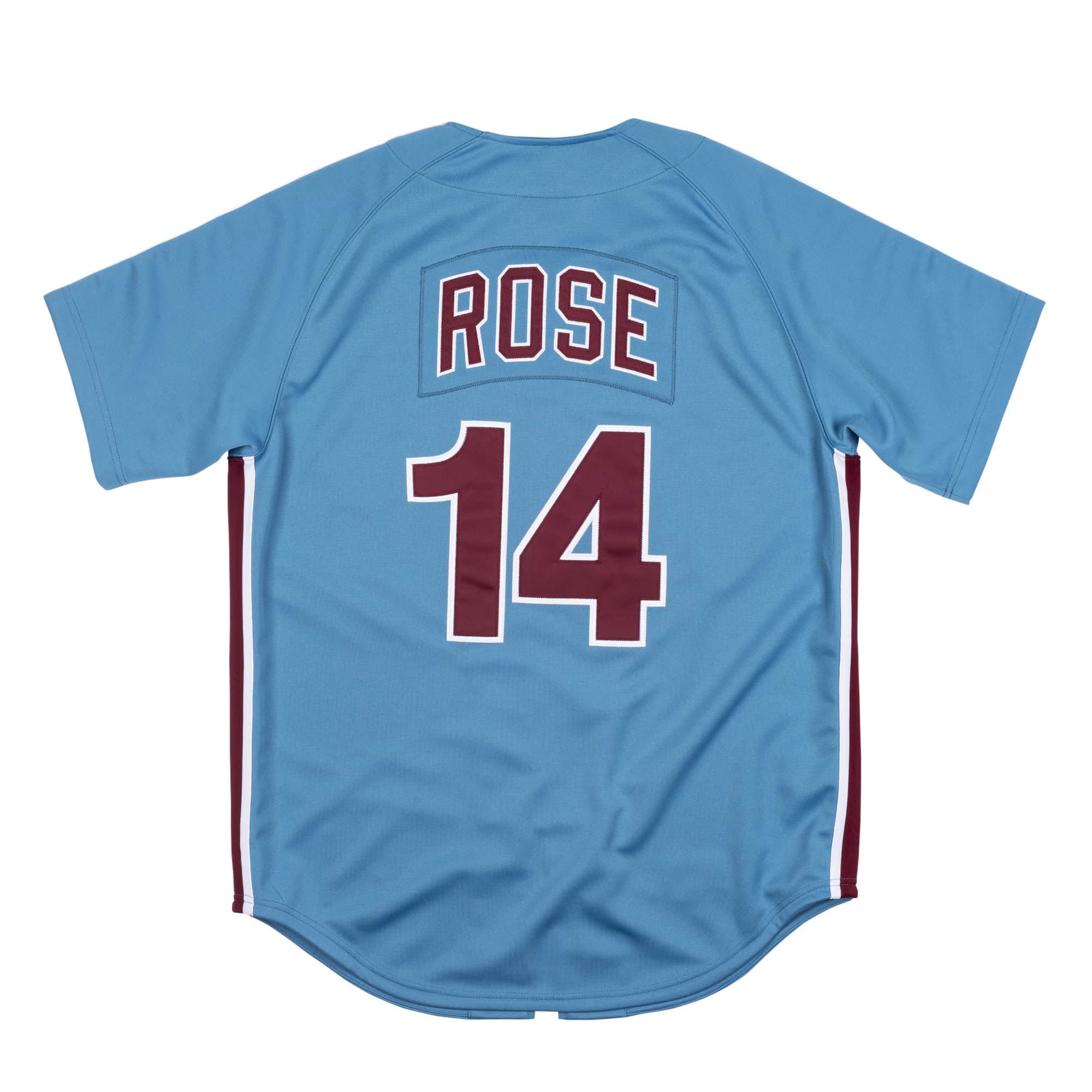 Authentic Jersey Philadelphia Phillies 1980 Pete Rose