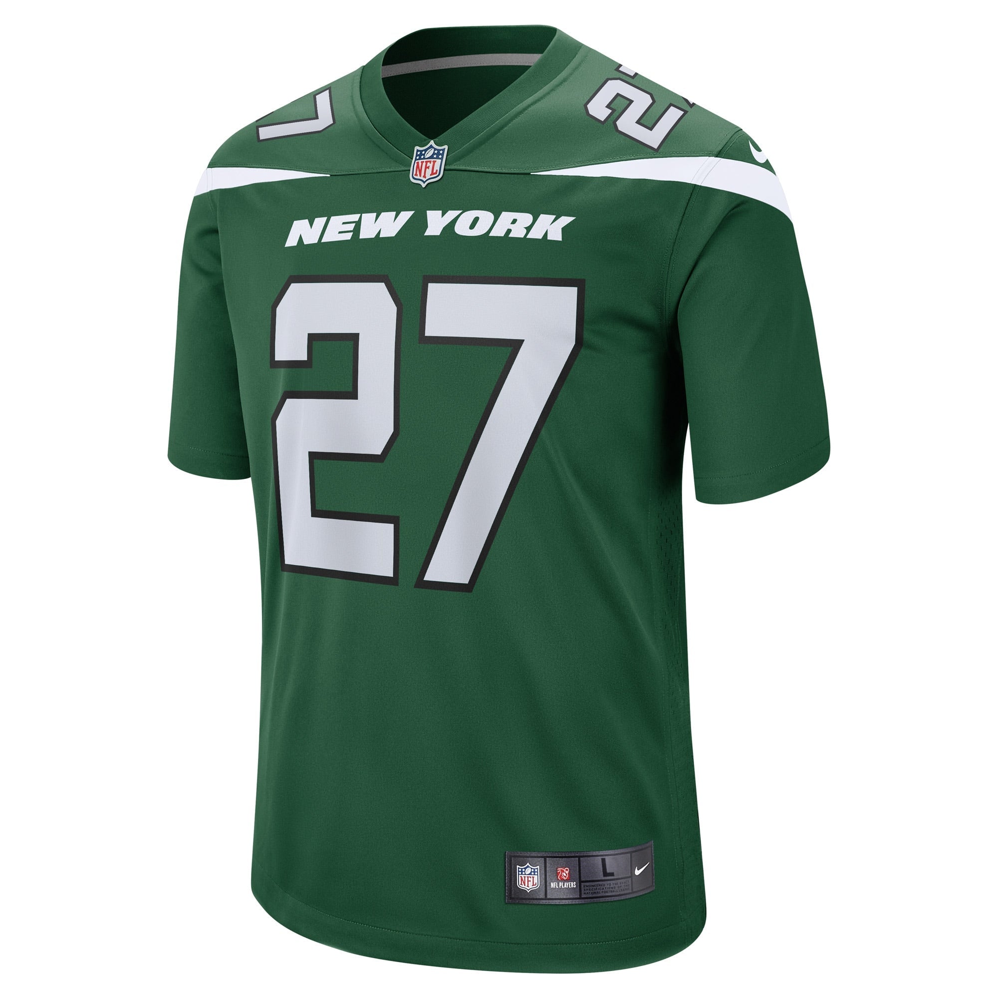 Women's Nike Zonovan Knight Gotham Green New York Jets Game Player Jersey