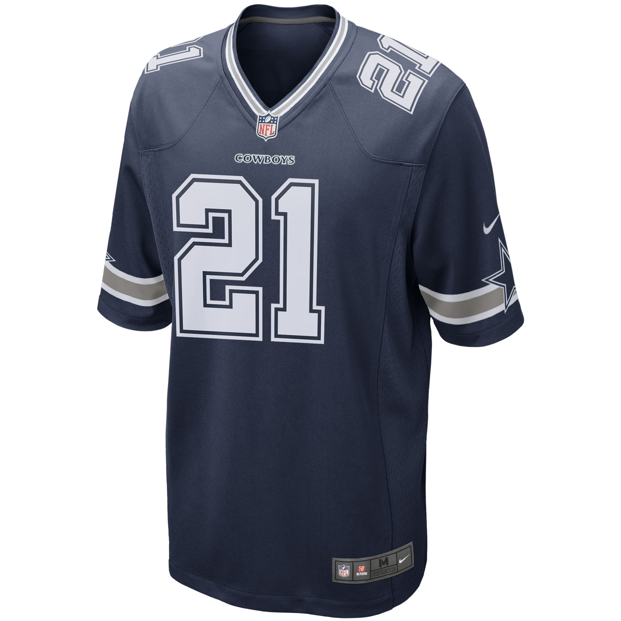 Ezekiel Elliott Dallas Cowboys Nike Game Team Jersey - Navy