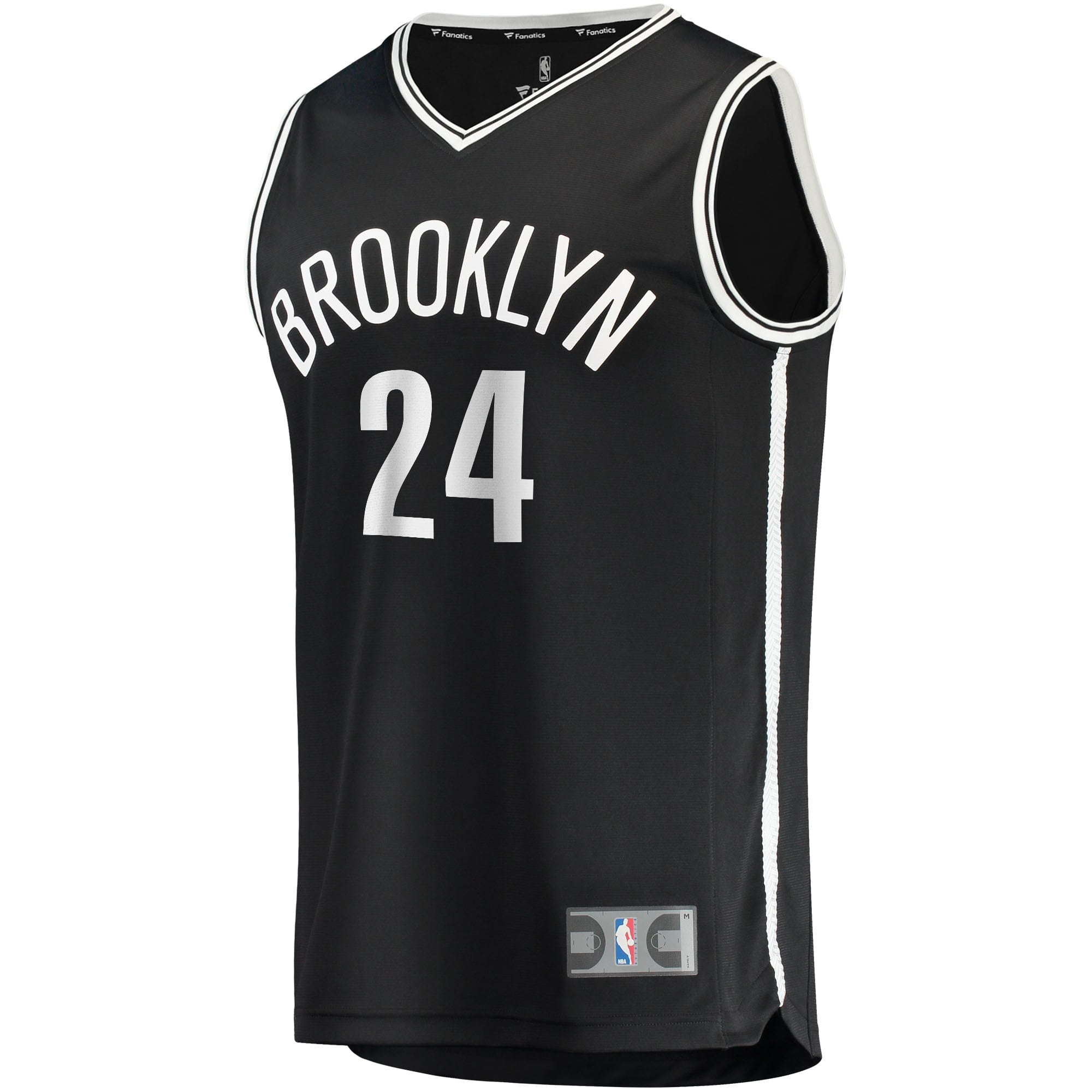 Men's Fanatics Branded Cam Thomas Black Brooklyn Nets 2021/22 Fast Break Replica Jersey - Icon Edition