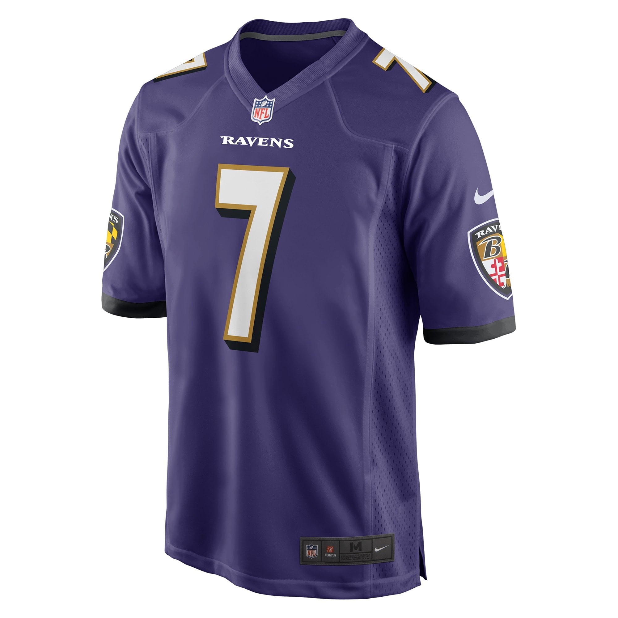 Men's Nike Rashod Bateman Purple Baltimore Ravens Game Player Jersey