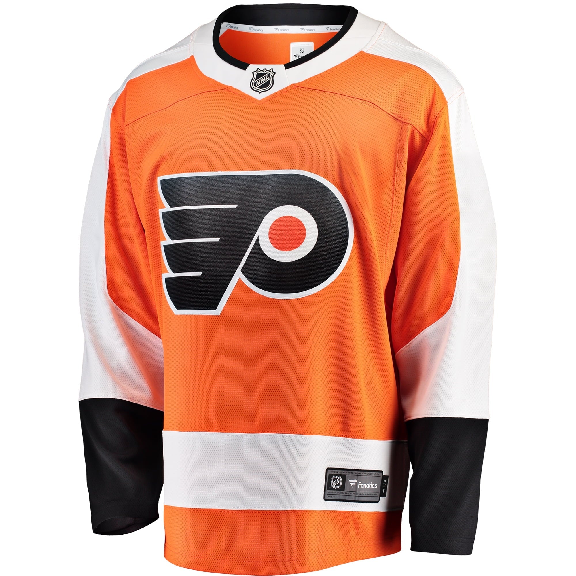 Men's Fanatics Branded Orange Philadelphia Flyers Breakaway Home Jersey