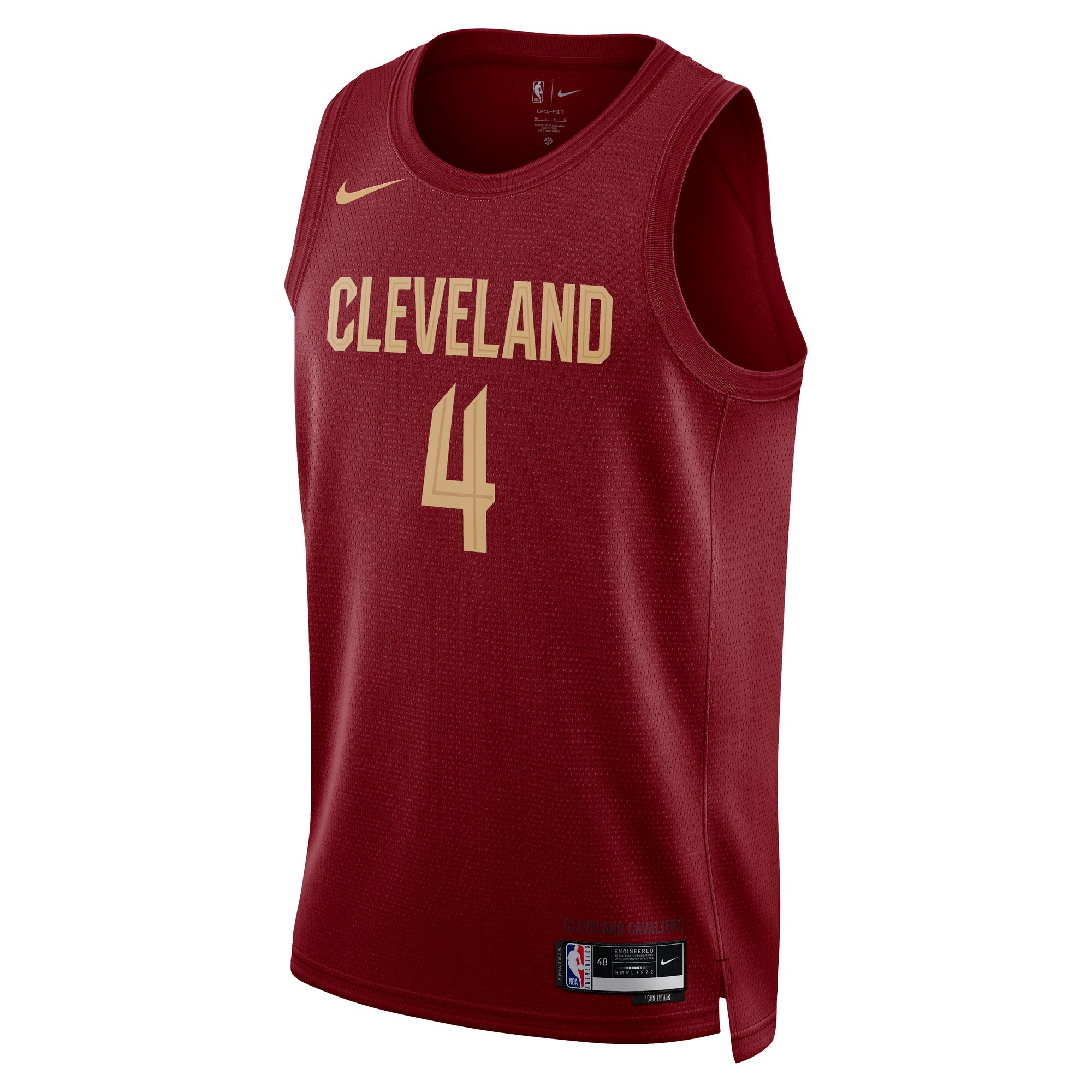 Evan Mobley Cleveland Cavaliers Nike Unisex Swingman Jersey - Association Edition - Burgundy
