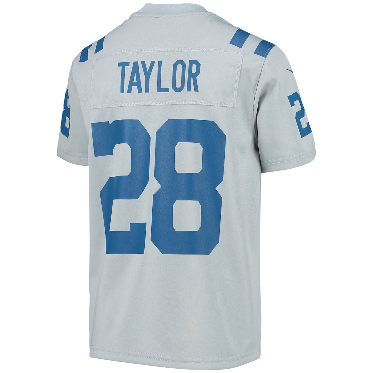 Boys' Grade School Jonathan Taylor Nike Colts Inverted Team Game Jersey - Grey
