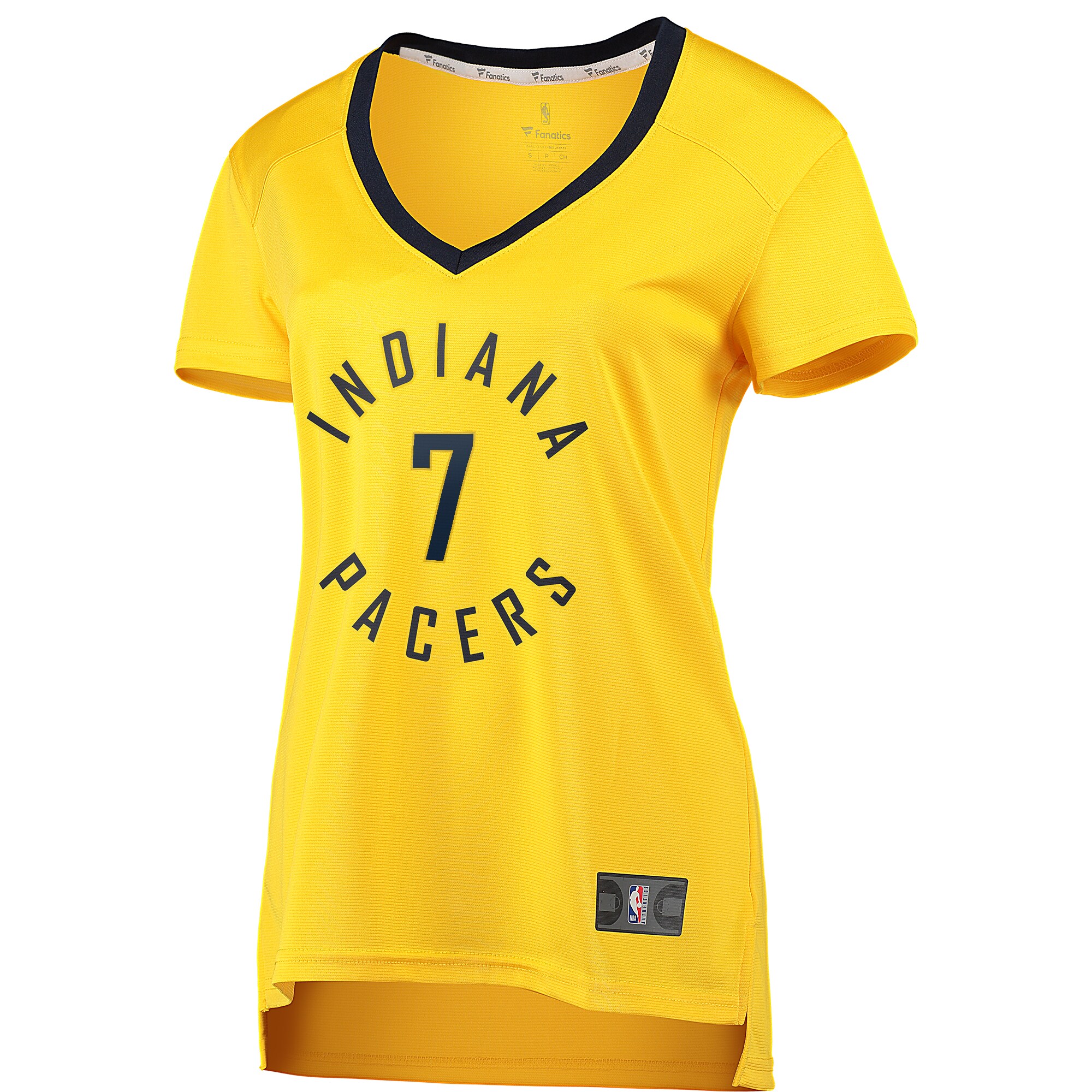 Malcolm Brogdon Indiana Pacers Fanatics Branded Women's Fast Break Replica Jersey Gold - Statement Edition