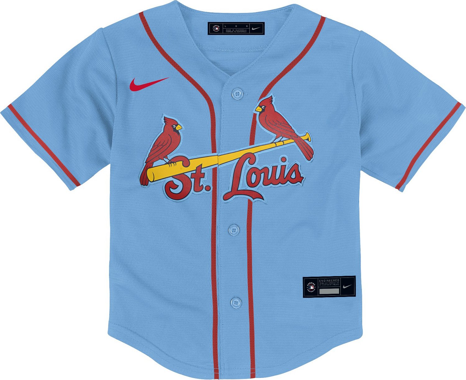 Nike Youth St. Louis Cardinals Team Replica Finished Jersey