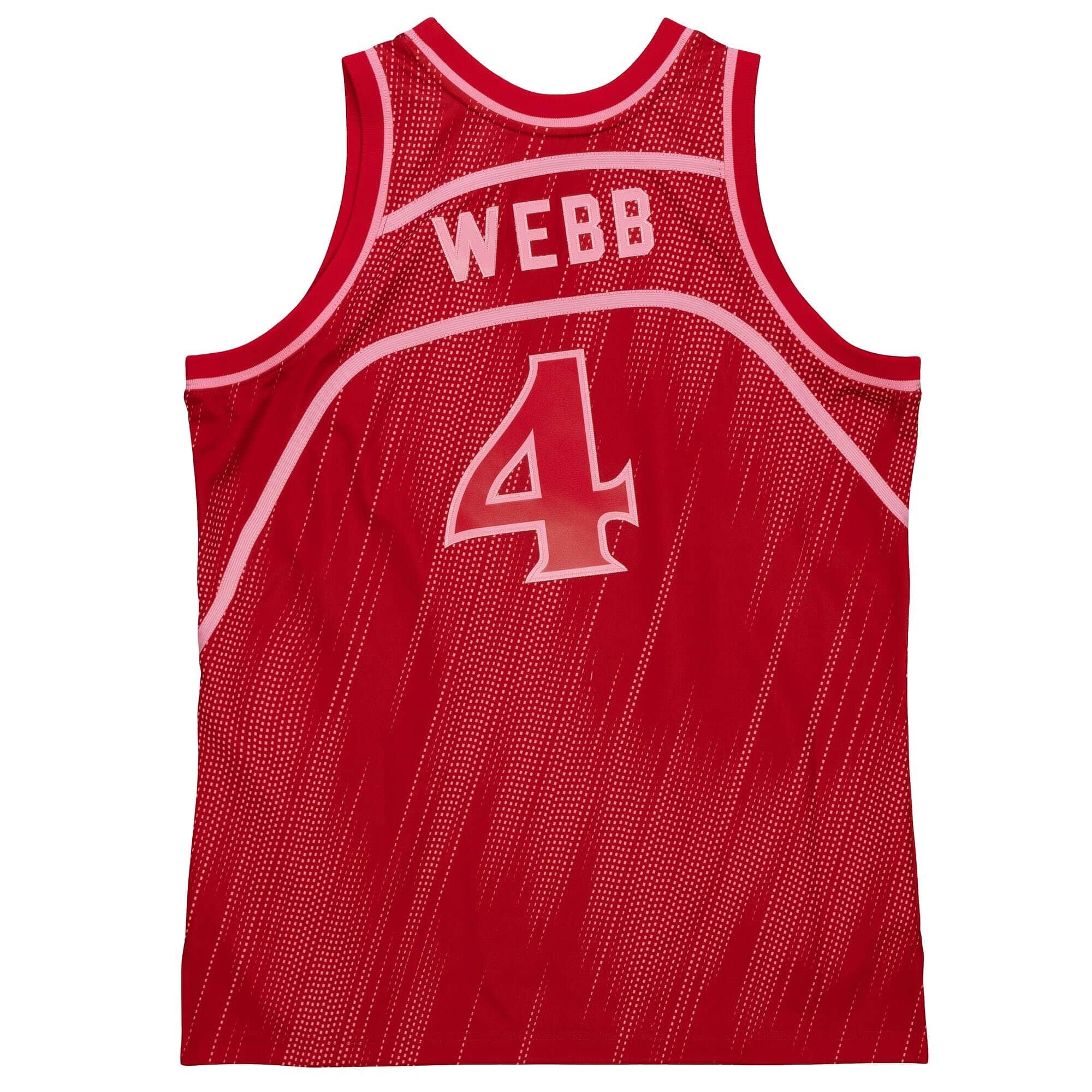 Monochrome Swingman Spud Webb Atlanta Hawks 1986-87 Jersey