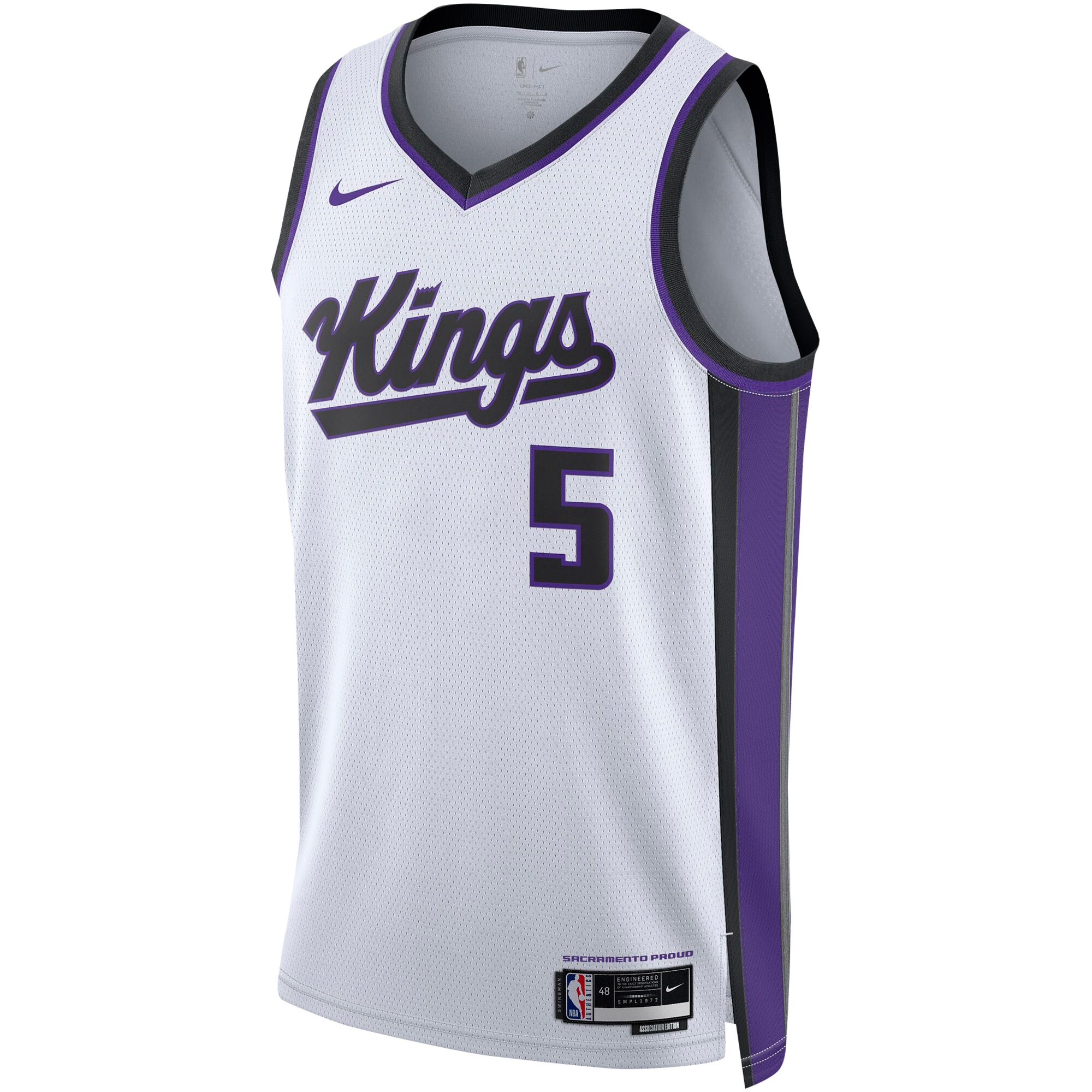 De'Aaron Fox Sacramento Kings Nike Unisex Swingman Jersey - Association Edition - White