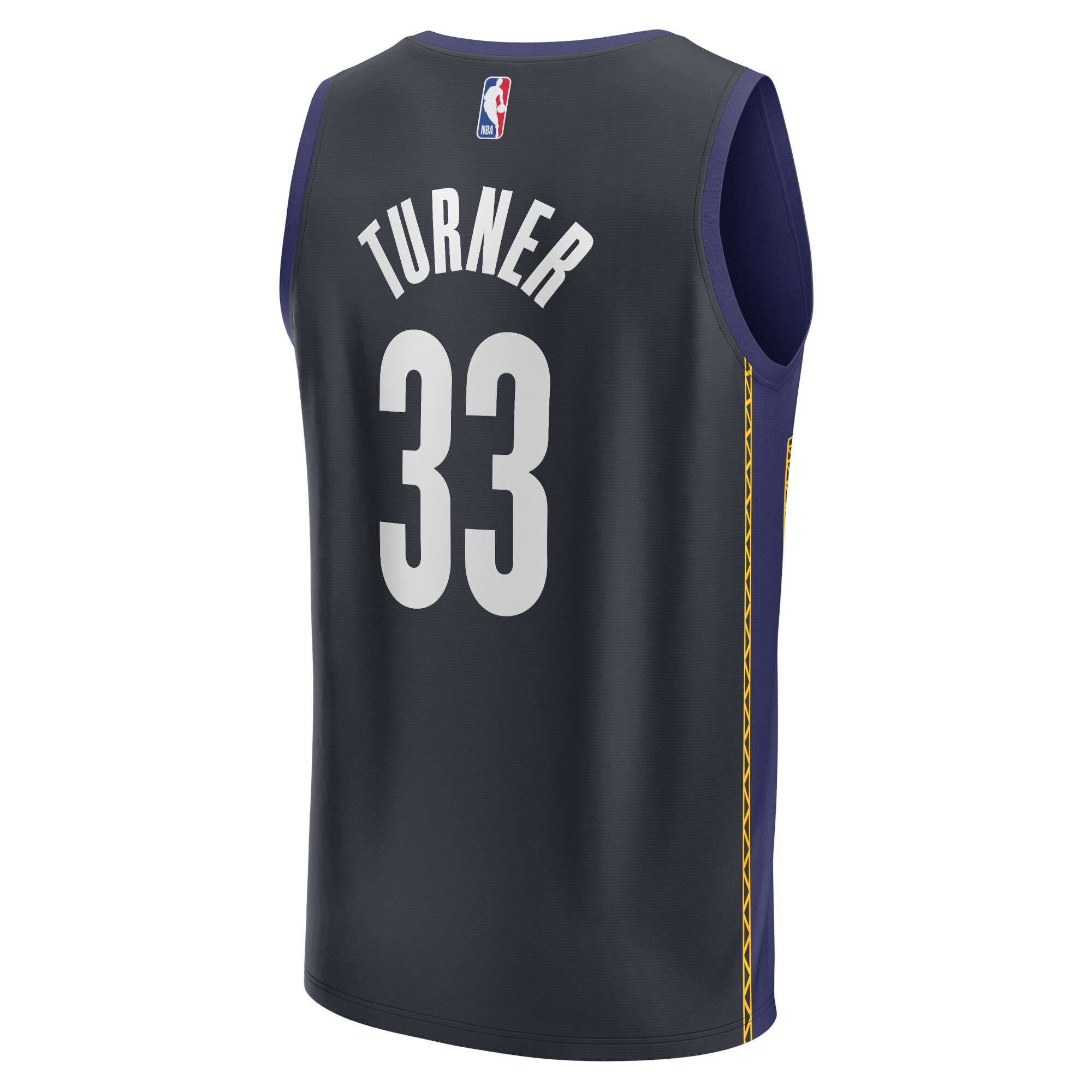 Myles Turner Indiana Pacers Fanatics Branded 2022/23 Fastbreak Jersey - City Edition - Blue