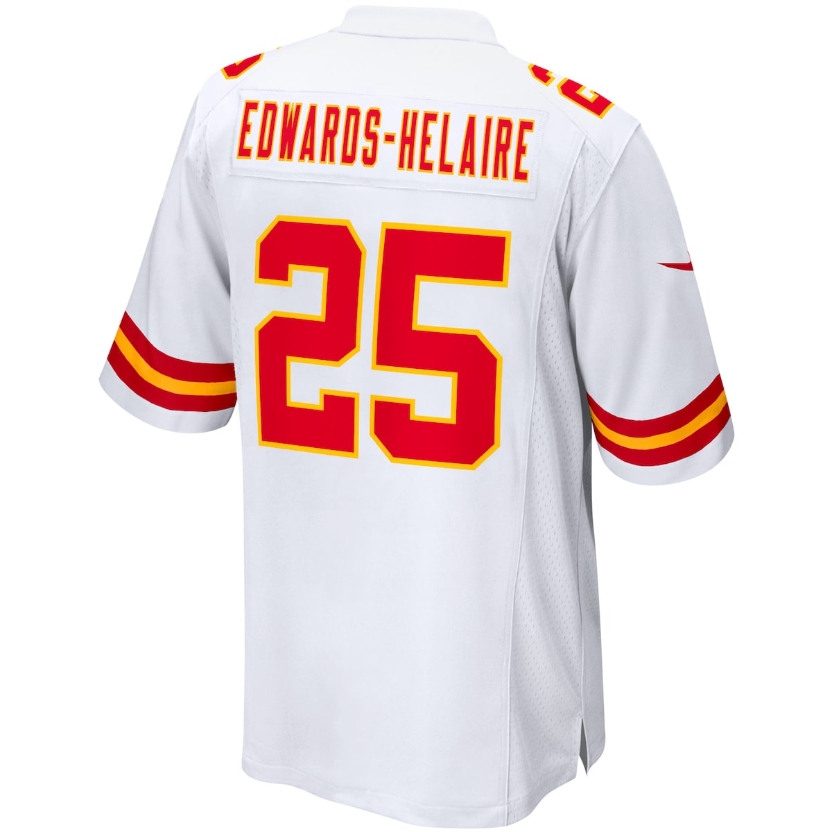 Men's Clyde Edwards-Helaire Nike Chiefs Game Day Jersey - White