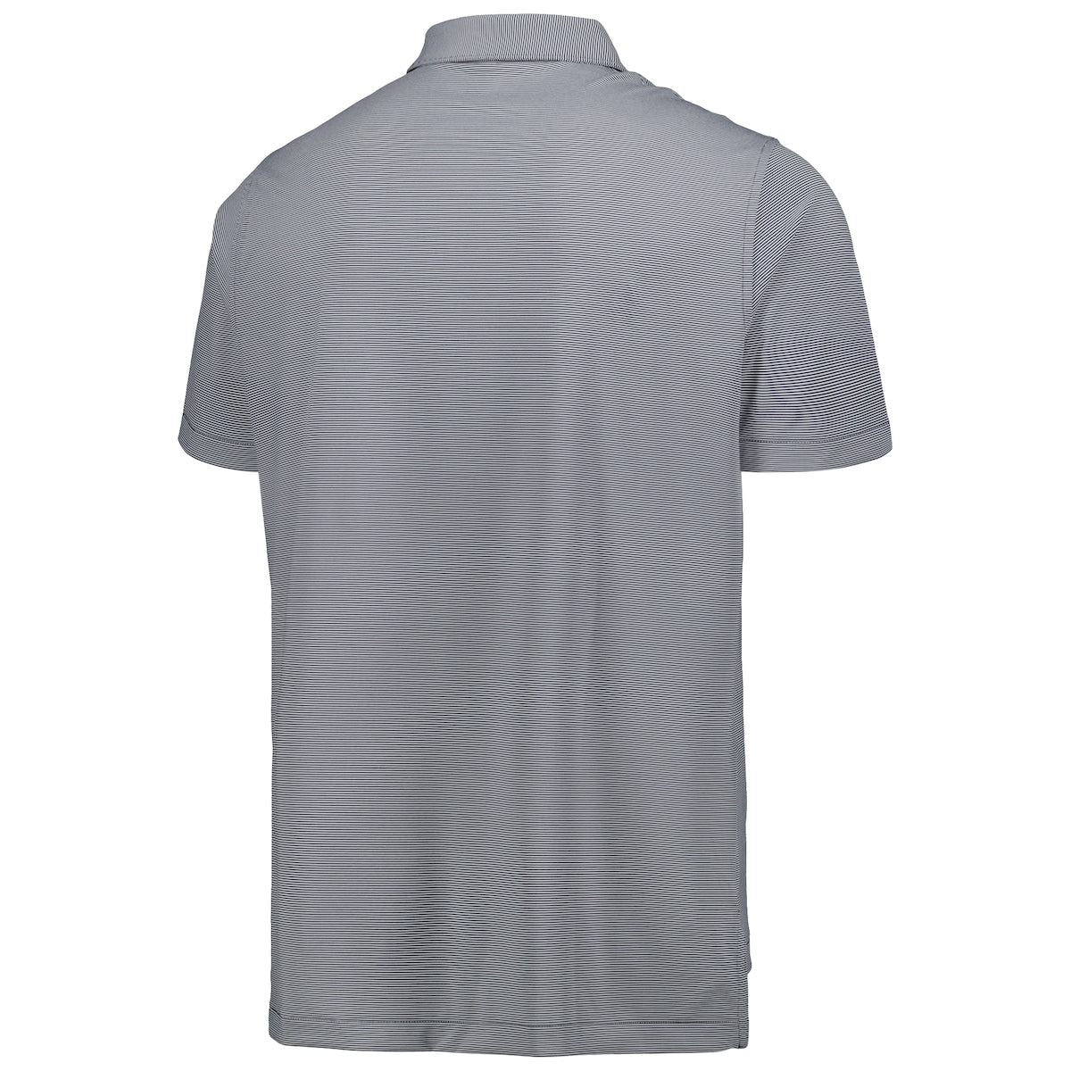 Men's  Peter Millar Michigan Jubilee Striped Jersey Polo - Navy