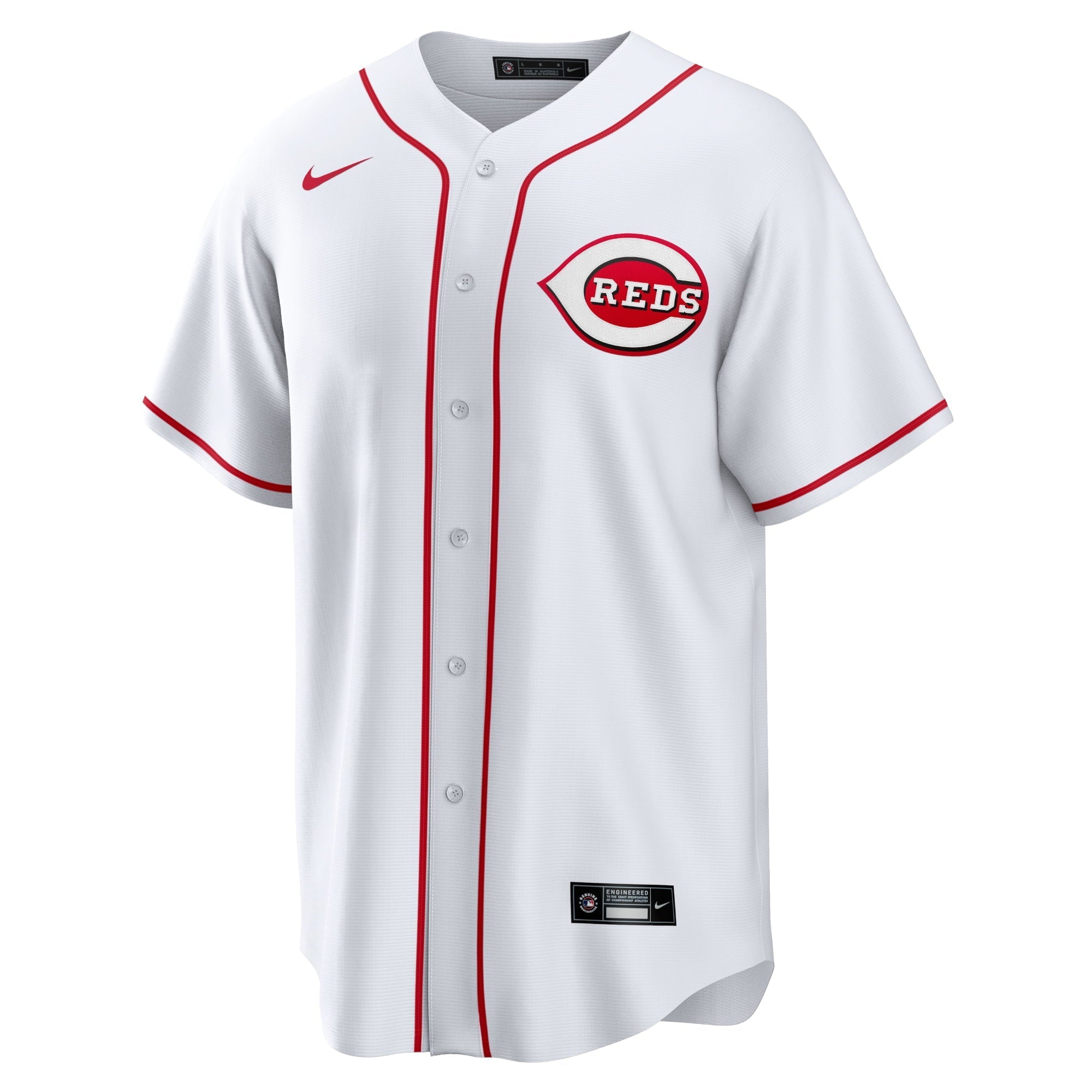 Men's Nike Joey Votto White Cincinnati Reds Home Replica Player Name Jersey