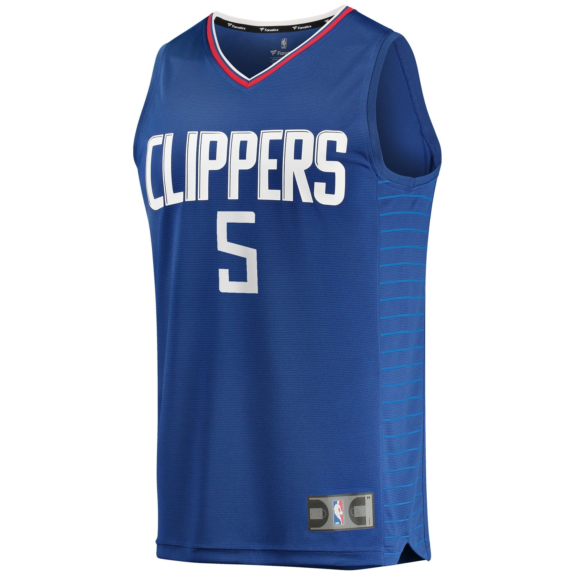 Men's Fanatics Branded Luke Kennard Royal LA Clippers 2021/22 Fast Break Replica Jersey - Icon Edition