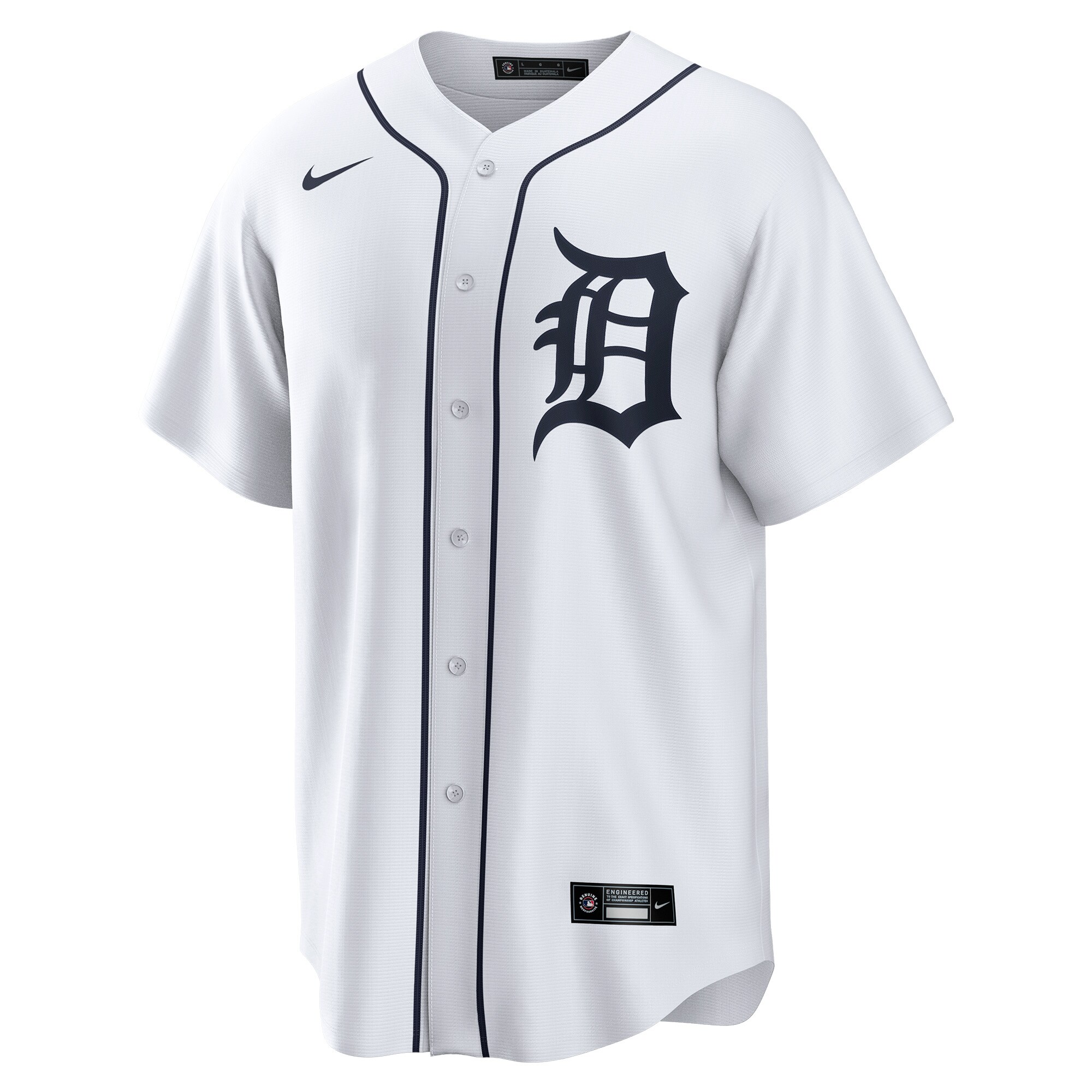 Andy Ibanez Detroit Tigers Nike Home  Replica Player Jersey - White
