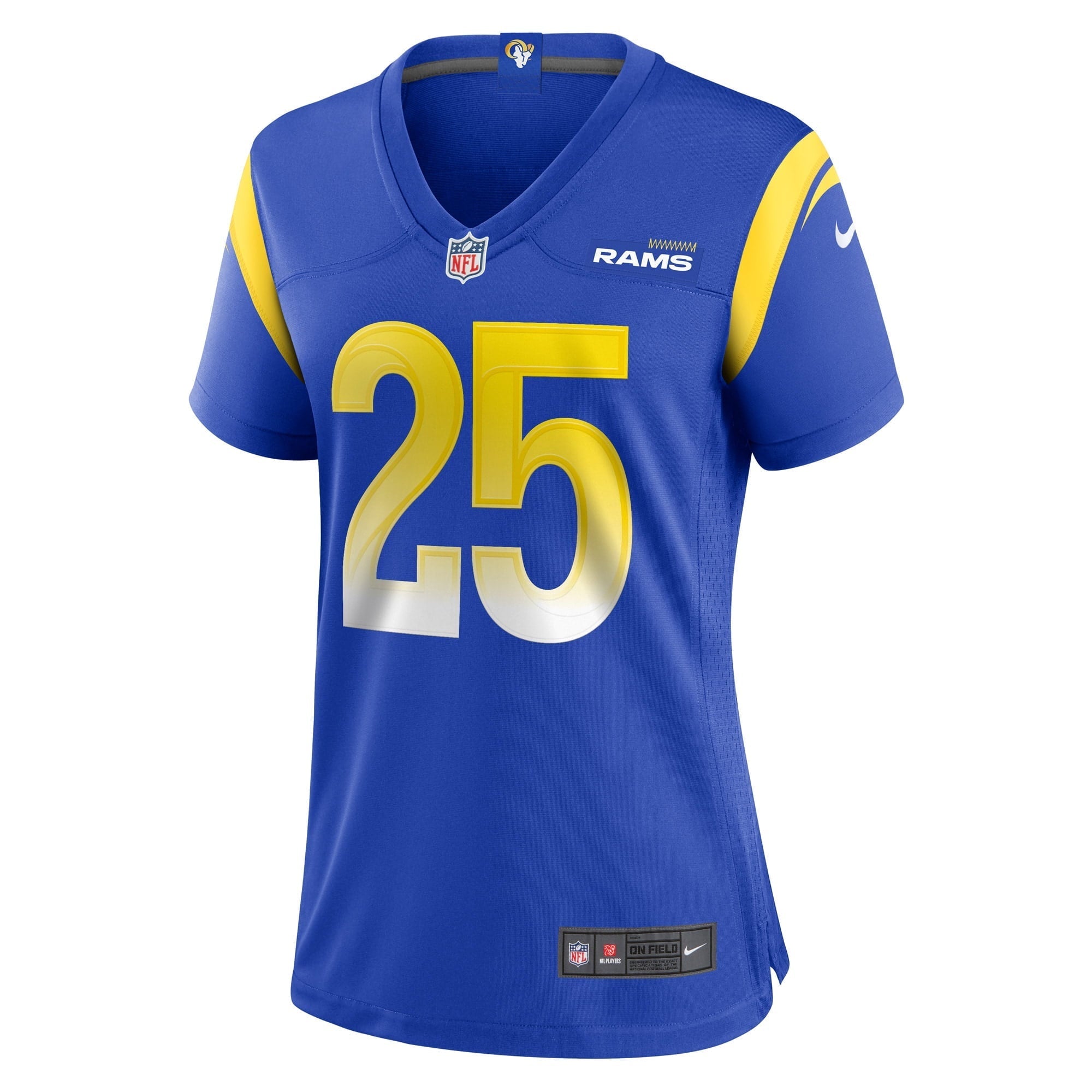 Women's Nike Trey Ragas Royal Los Angeles Rams Game Player Jersey