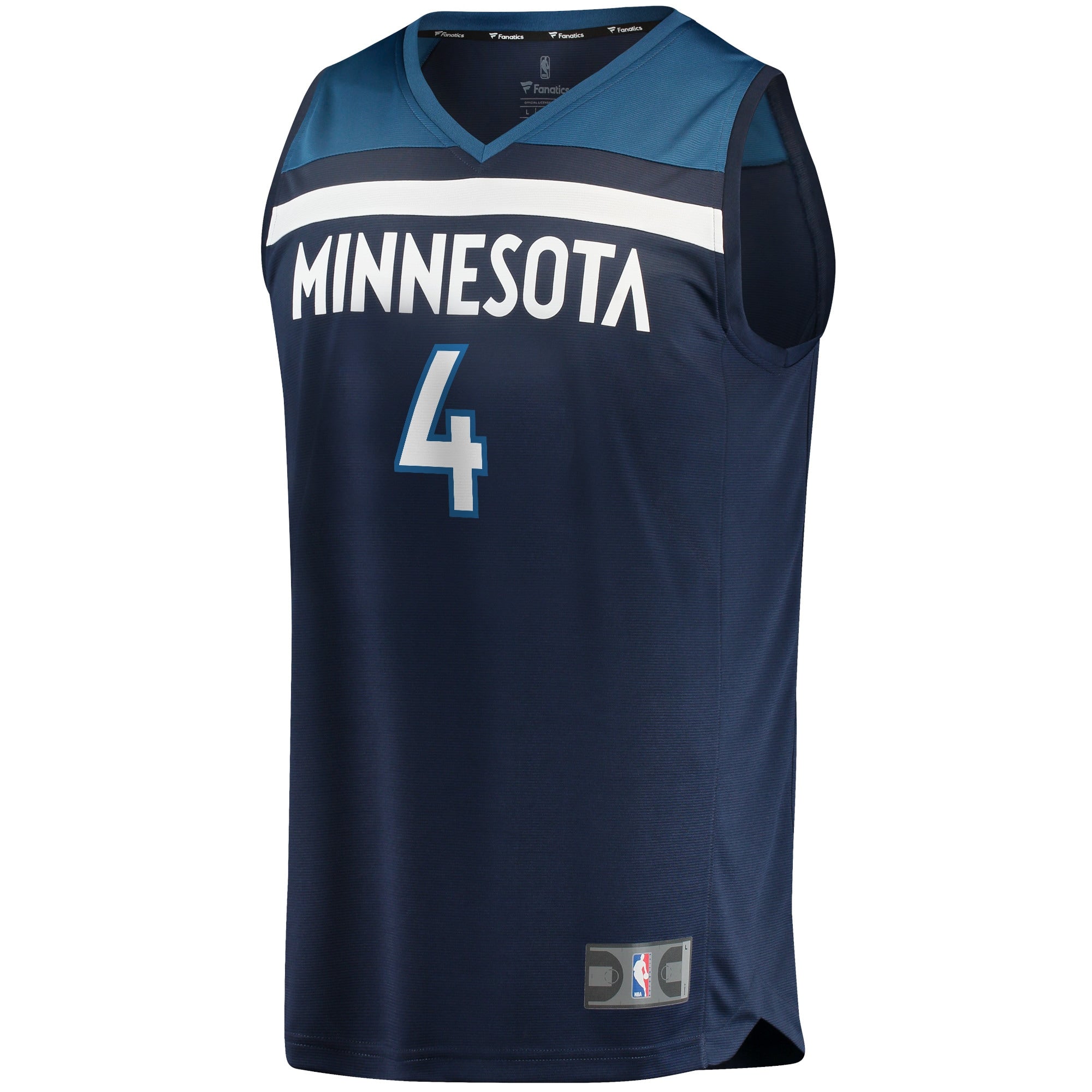 Men's Fanatics Branded Jaylen Nowell Navy Minnesota Timberwolves 2021/22 Fast Break Replica Jersey - Icon Edition