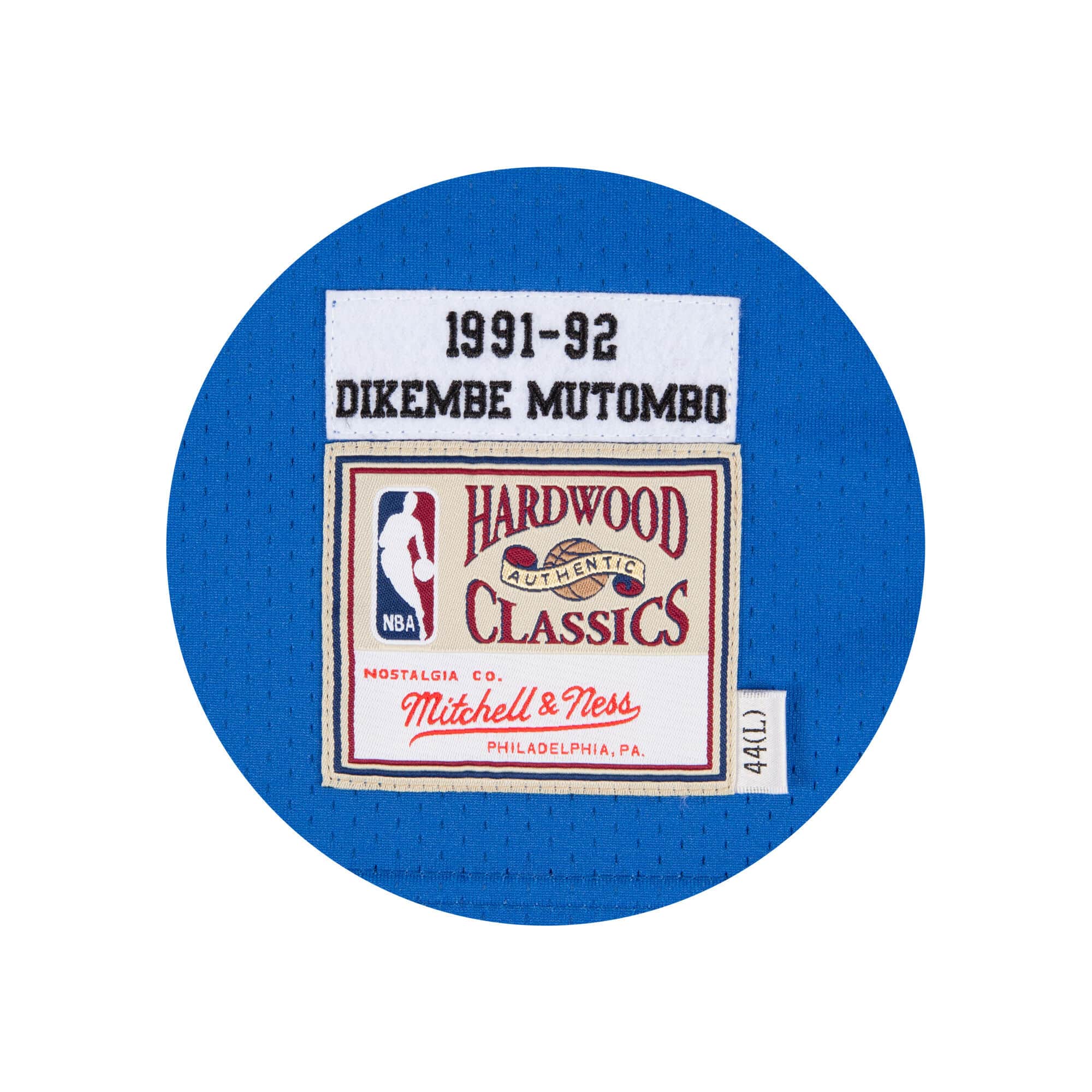 Dikembe Mutombo 1991-92 Authentic Jersey Denver Nuggets