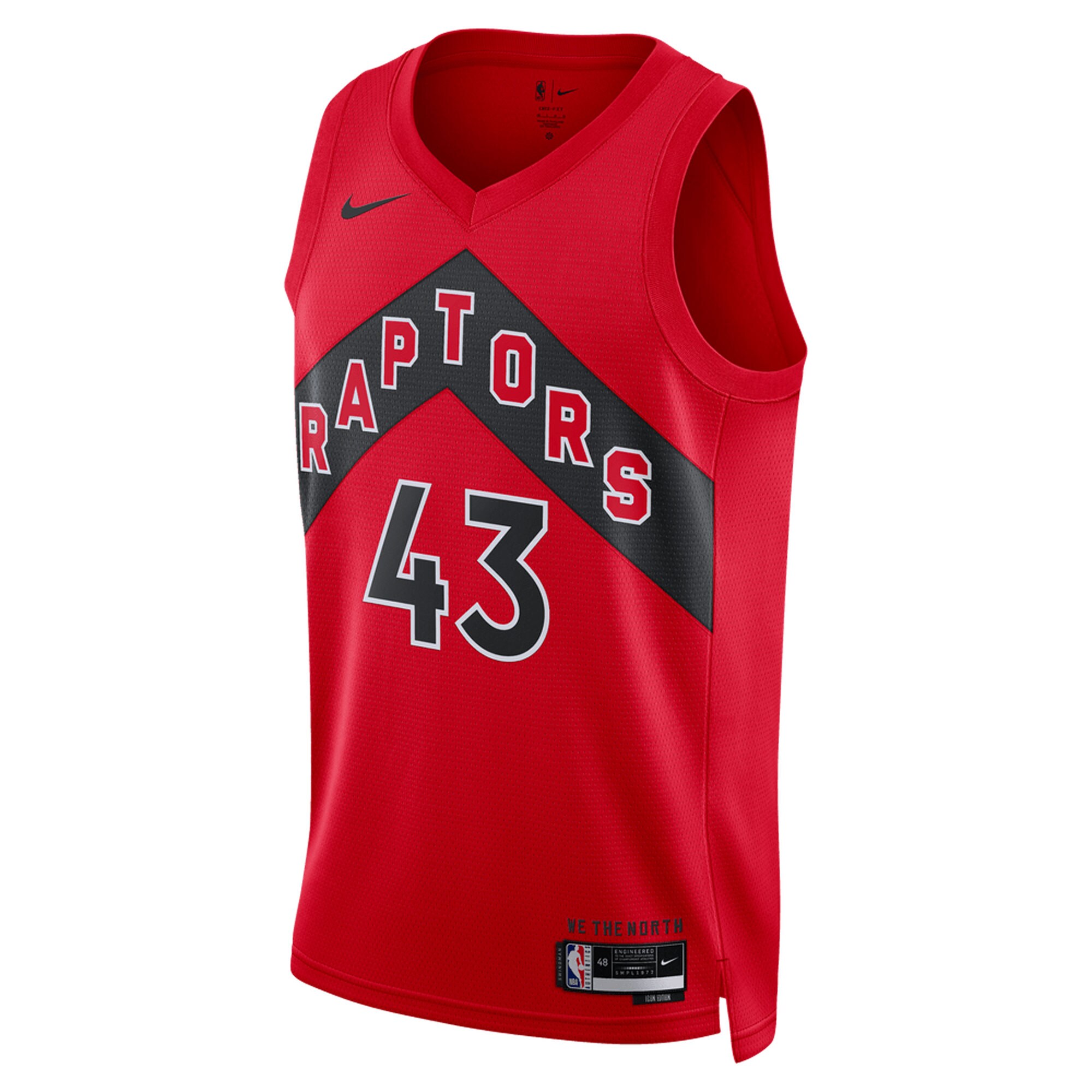 Pascal Siakam Toronto Raptors Nike Unisex Swingman Jersey - Association Edition - Red