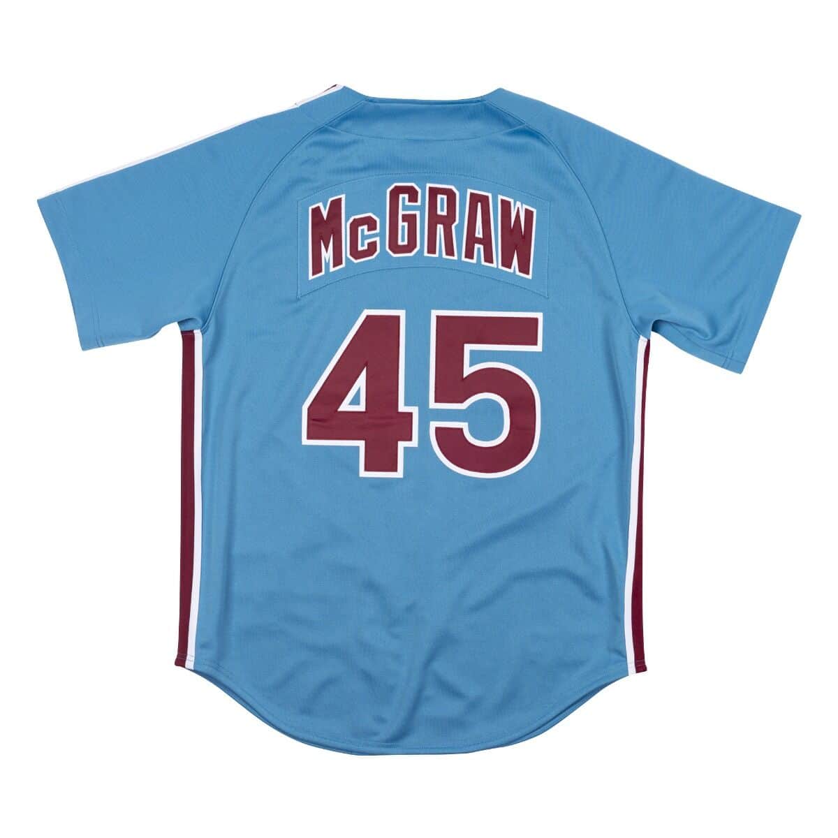 Authentic Jersey Philadelphia Phillies Road 1980 Tug Mcgraw