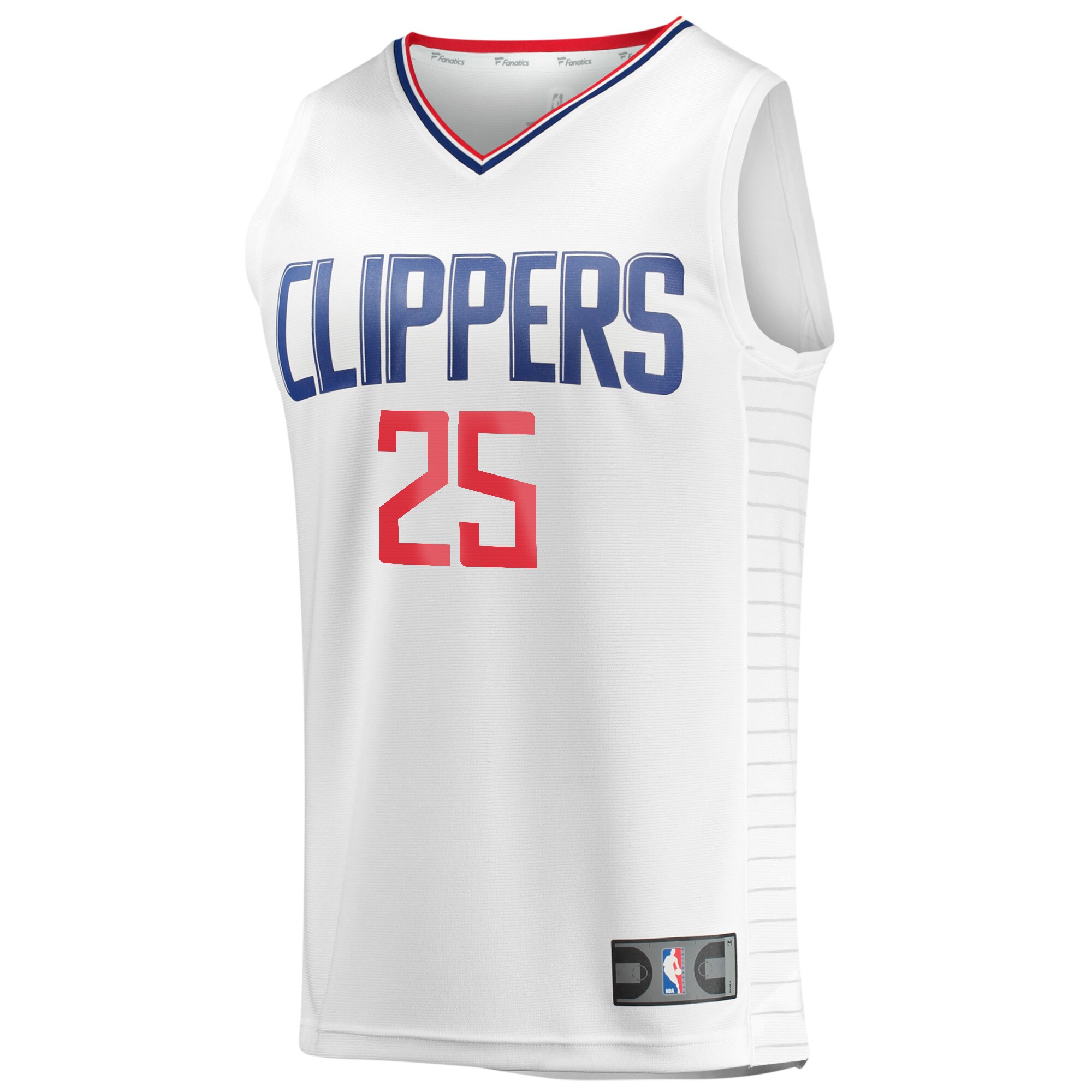 Moussa Diabaté LA Clippers Fanatics Branded Youth Fast Break Player Jersey - Association Edition - White