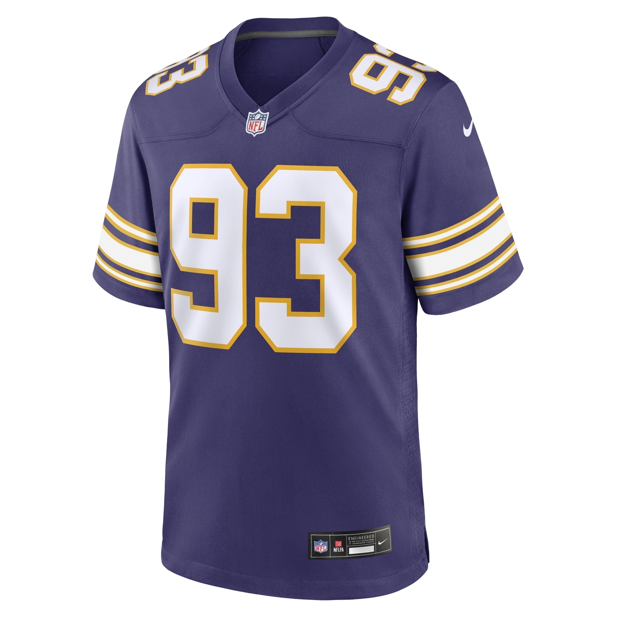 Men's Nike John Randle Purple Minnesota Vikings Classic Player Game Jersey