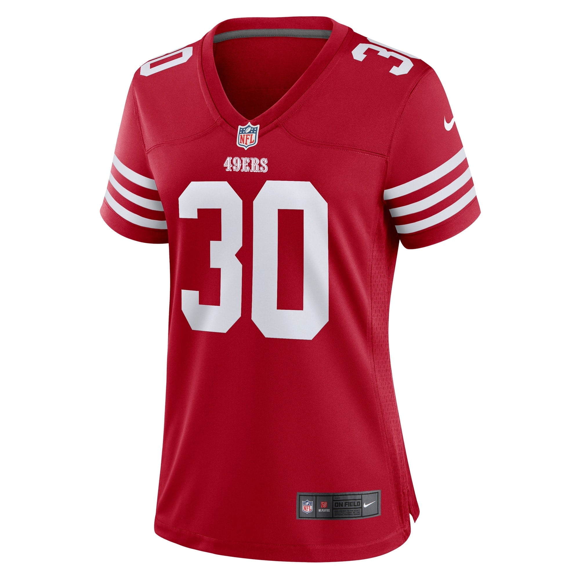 Women's Nike George Odum Scarlet San Francisco 49ers Game Player Jersey