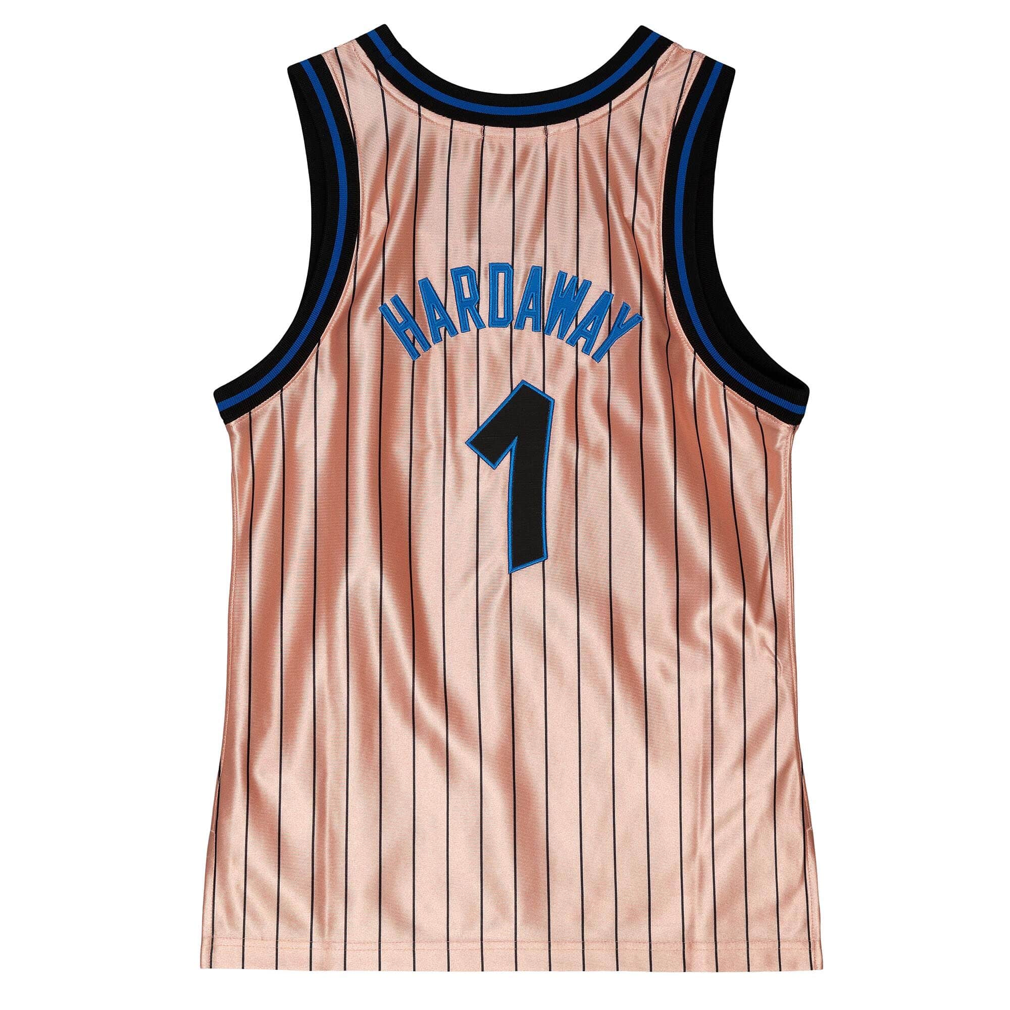 Womens 75th Anniversary Rose Gold Swingman Penny Hardaway Orlando Magic 1993-94 Jersey