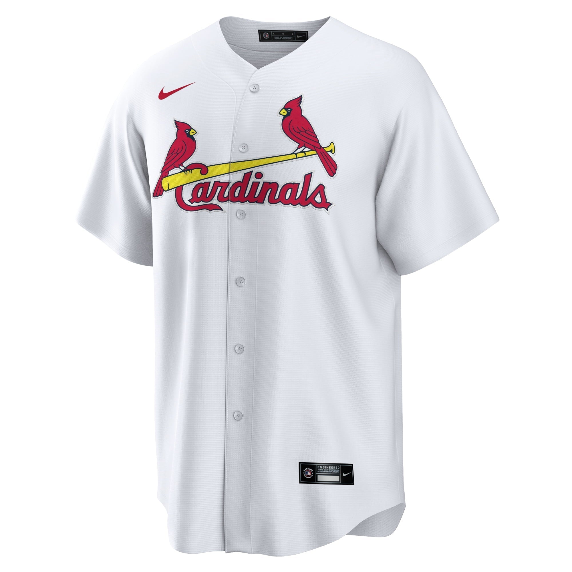 Men's Nike White St. Louis Cardinals Home Replica Team Jersey