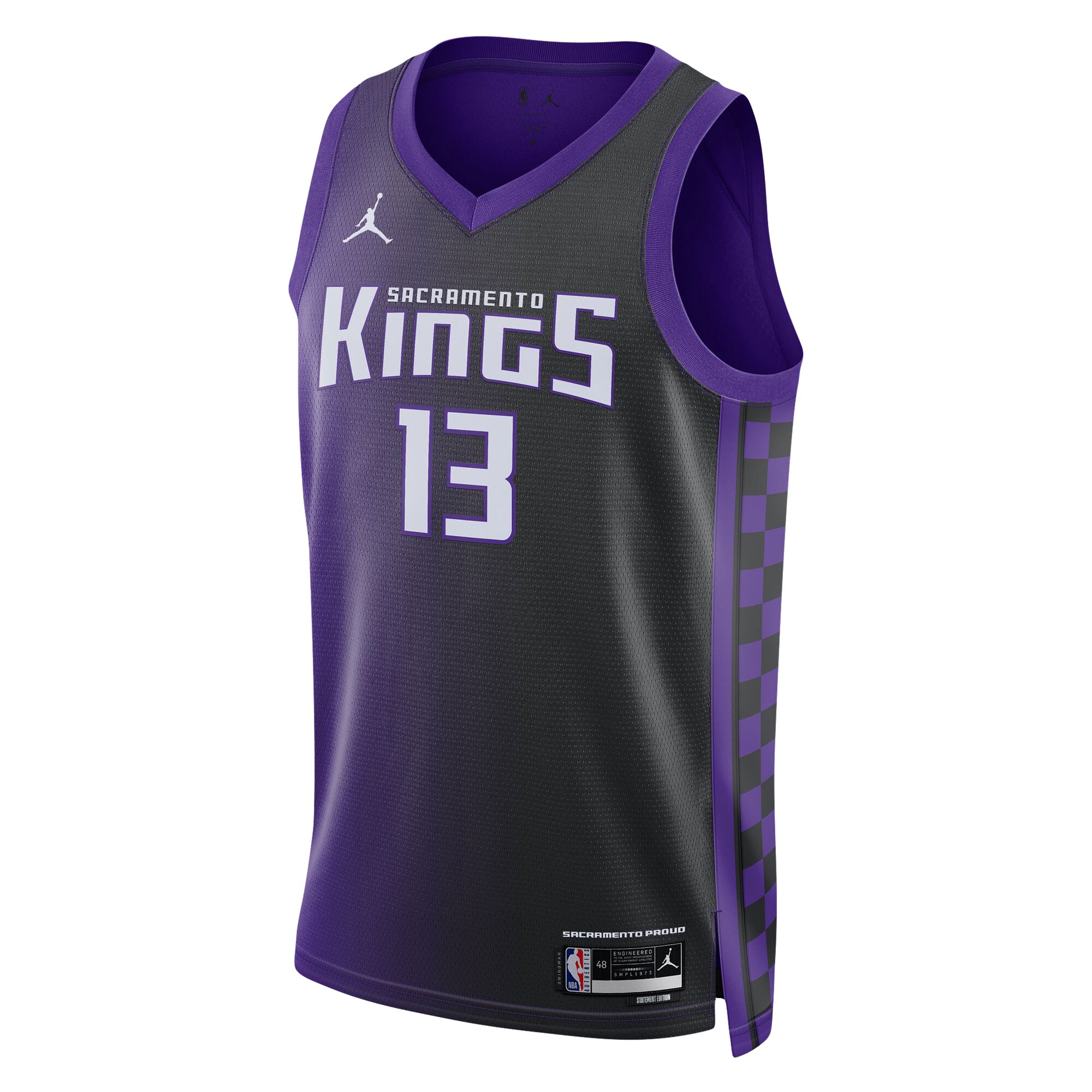 Keegan Murray Sacramento Kings Jordans Brand Unisex Swingman Jersey - Statement Edition - Purple