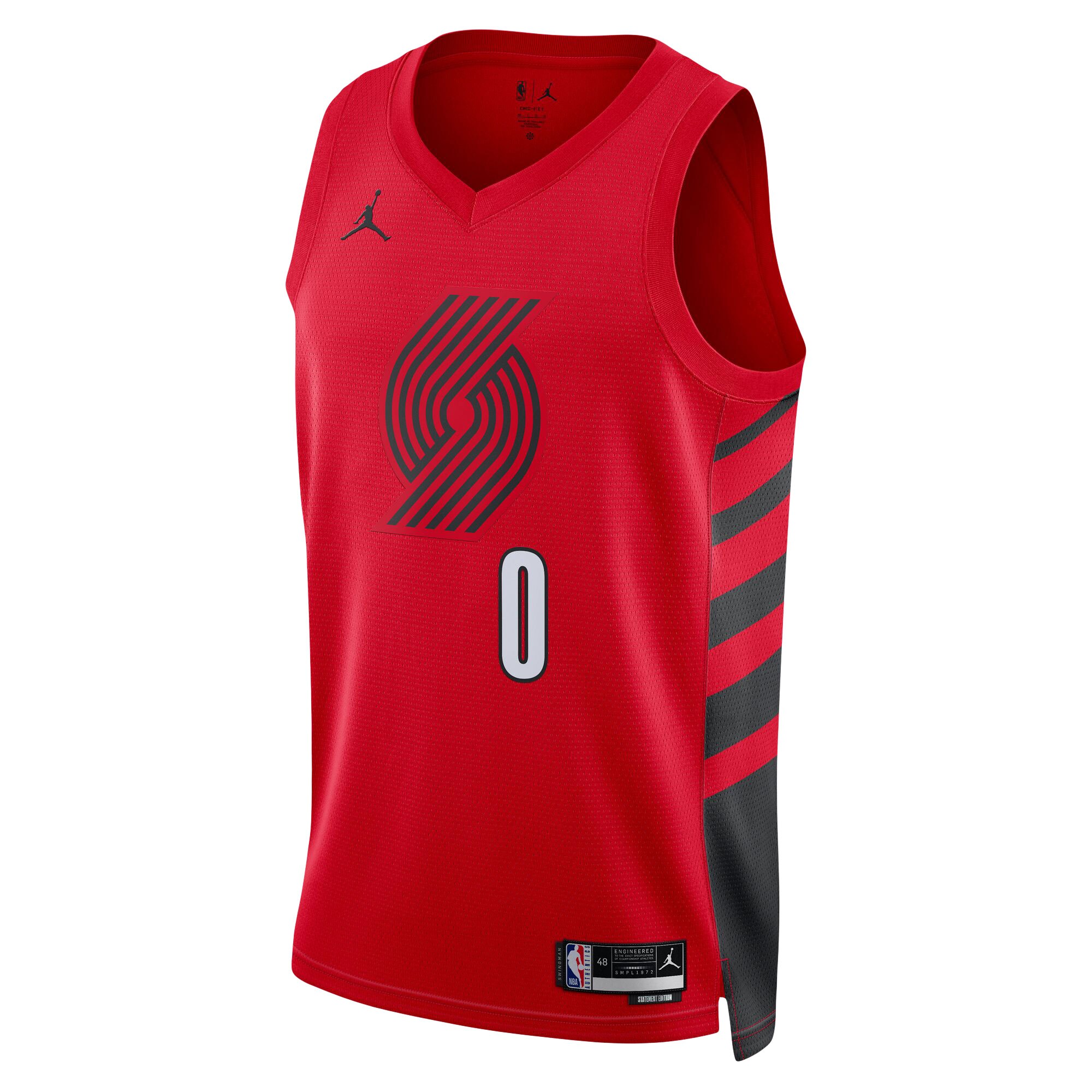 Damian Lillard Portland Trail Blazers Jordans Brand Unisex Swingman Jersey - Statement Edition - Red