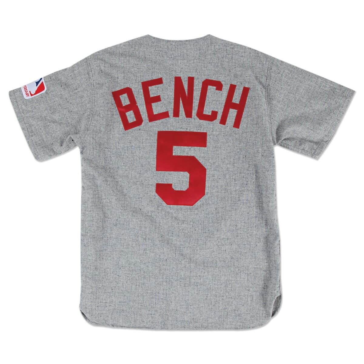 Authentic Jersey Cincinnati Reds Road 1969 Johnny Bench