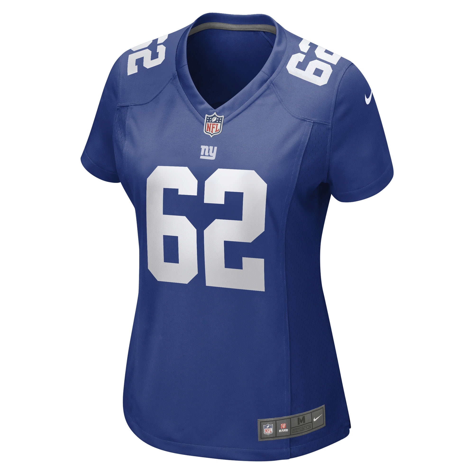 Women's Nike Devery Hamilton Royal New York Giants Game Player Jersey