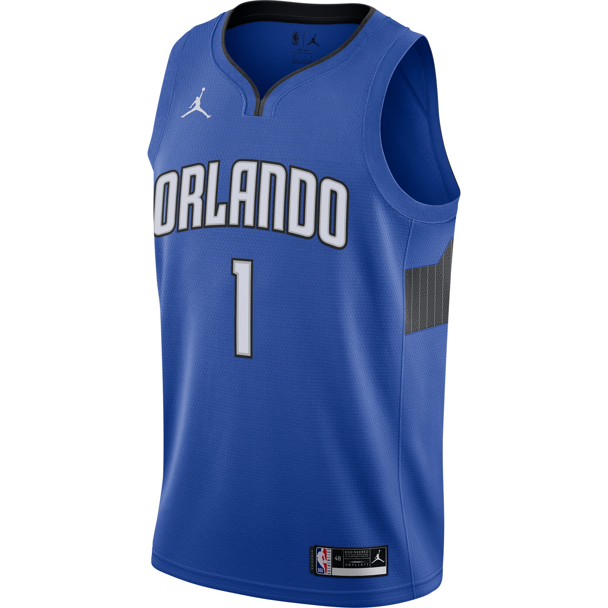 Jonathan Isaac Orlando Magic Jordans Brand 2020/21 Swingman Jersey - Statement Edition - Blue