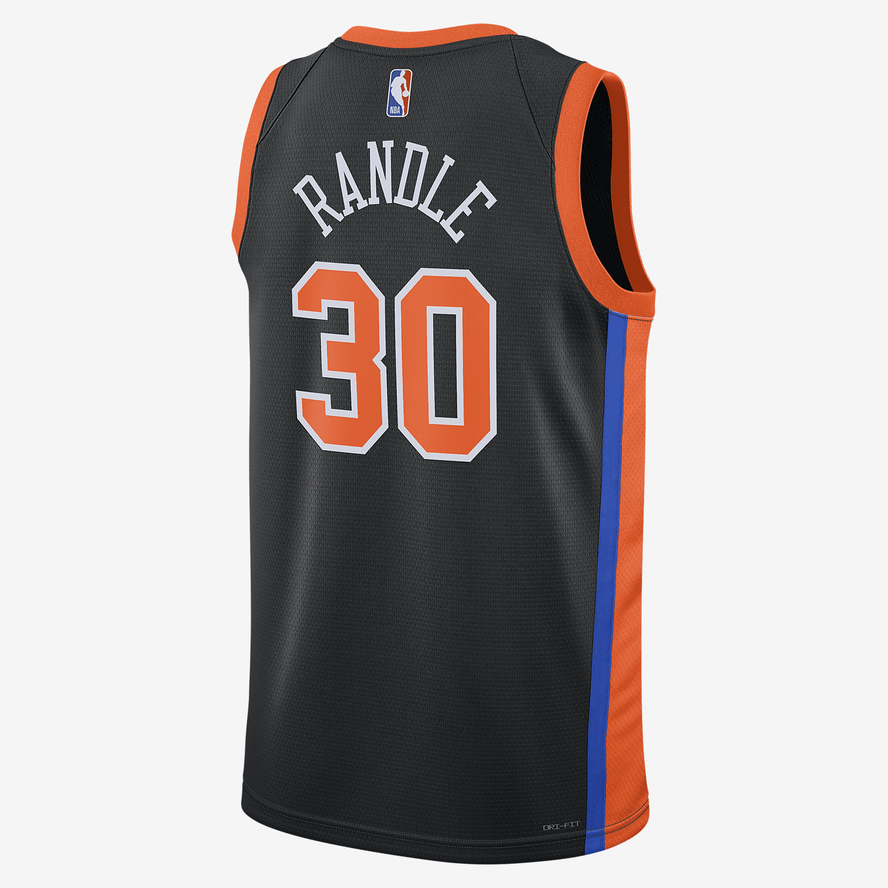 Julius Randle New York Knicks City Edition Nike Dri-FIT NBA Swingman Jersey - Black