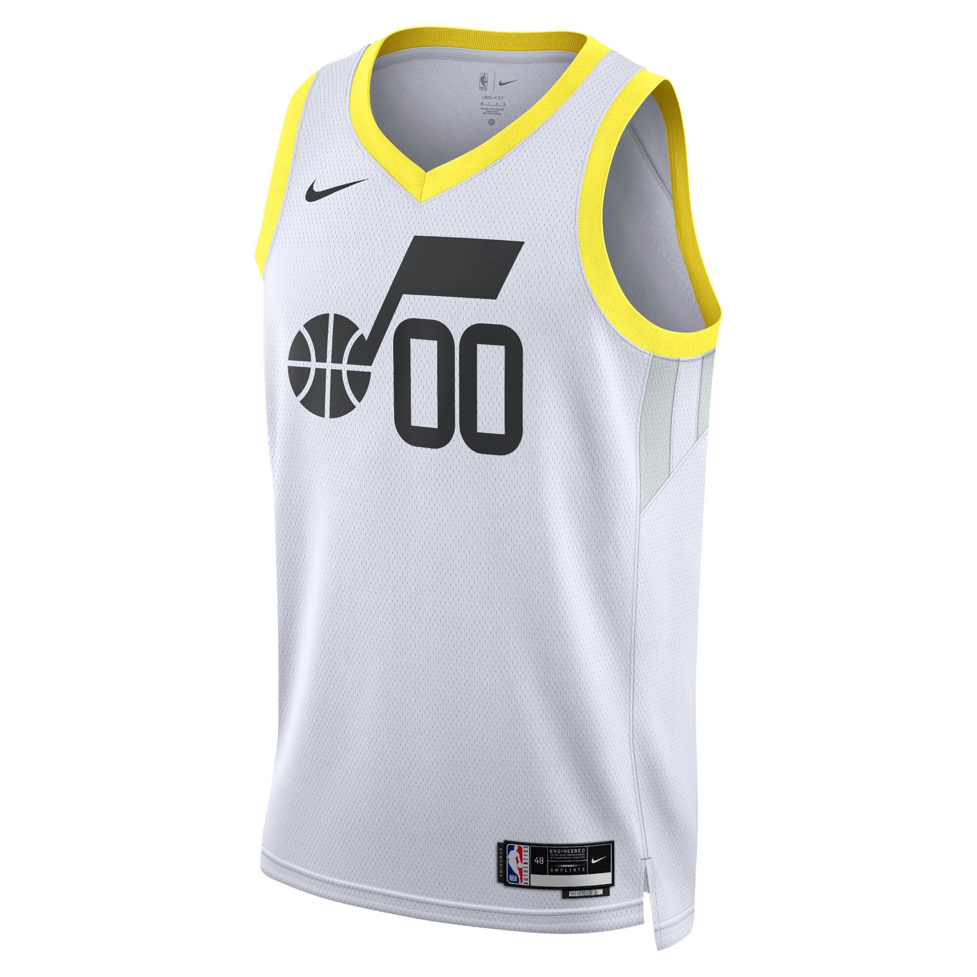 Utah Jazz Nike Unisex Swingman Custom Jersey White - Association Edition