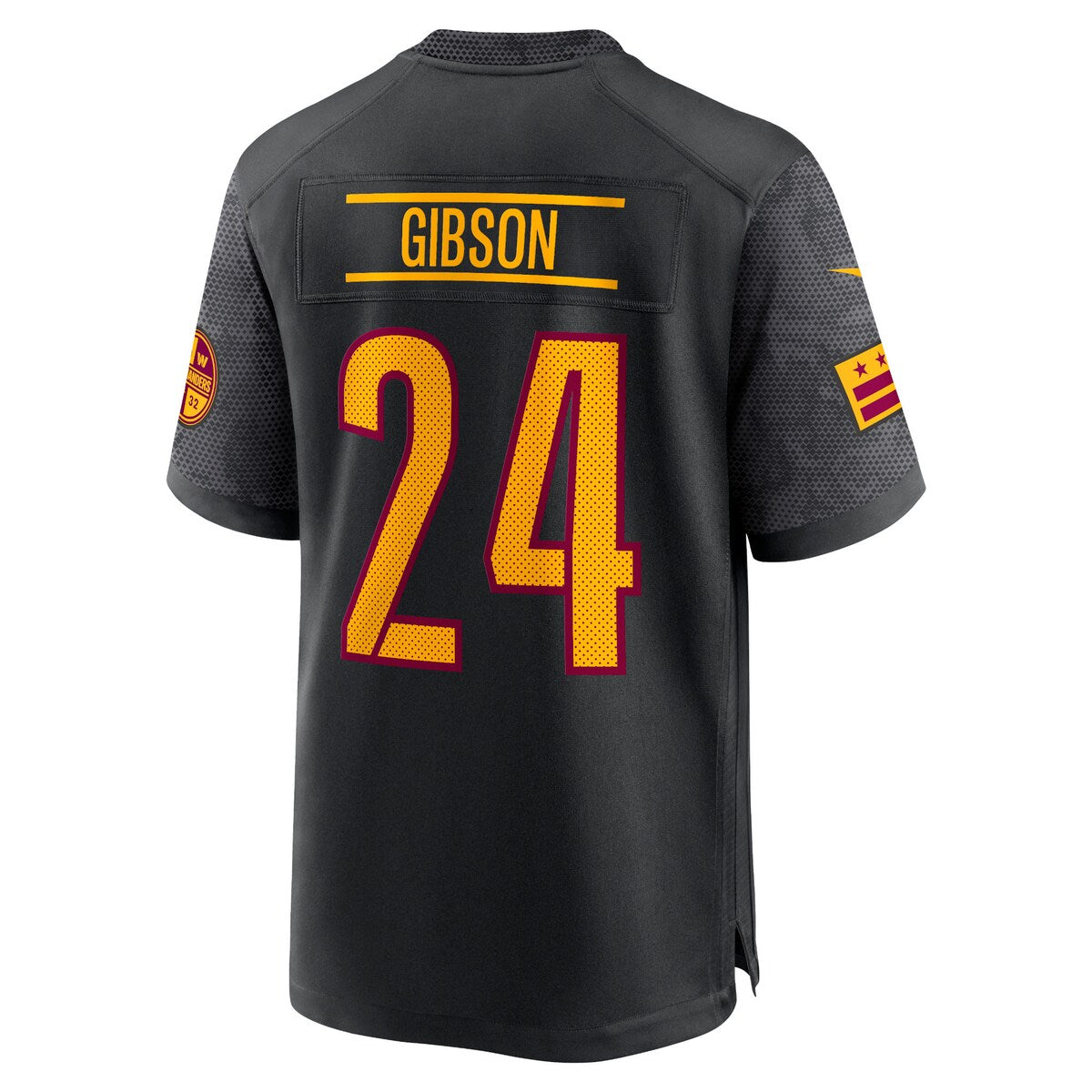 Boys' Grade School Antonio Gibson Nike Commanders Game Jersey - Black