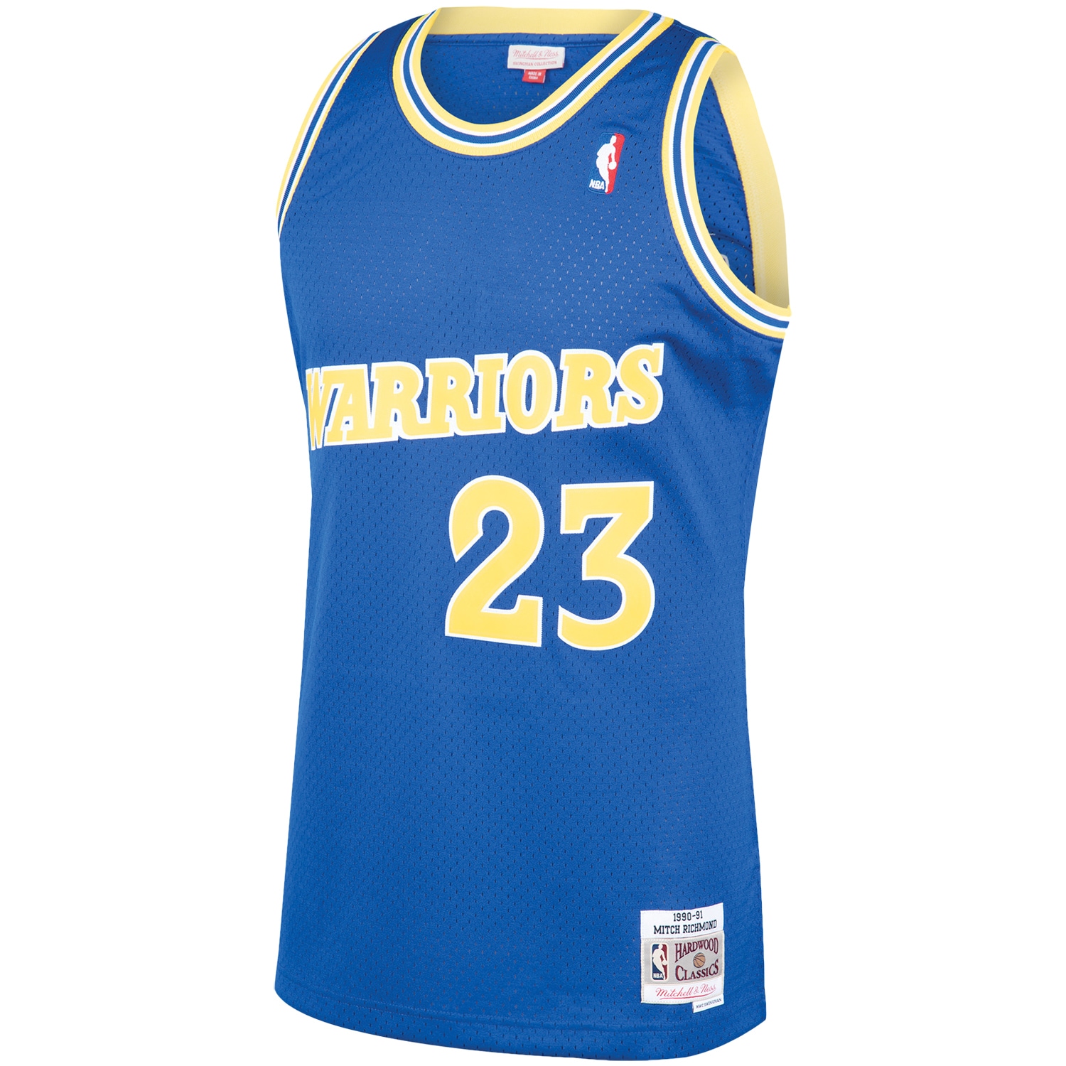Mitch Richmond Golden State Warriors Mitchell & Ness Hardwood Classics Swingman Jersey - Royal
