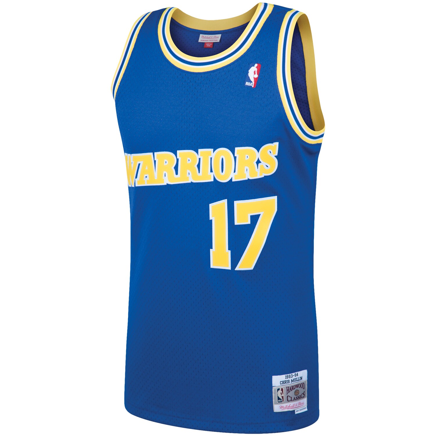 Chris Mullin Golden State Warriors Mitchell & Ness Hardwood Classics Swingman Jersey - Royal