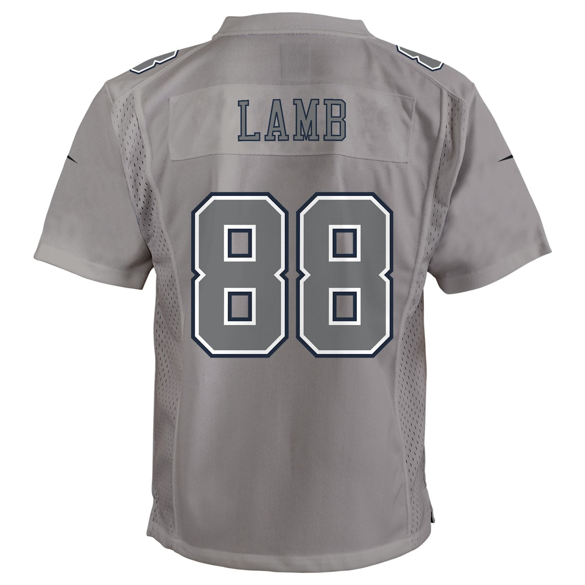 Boys' Grade School CeeDee Lamb Nike Cowboys Atmosphere Game Jersey - Grey