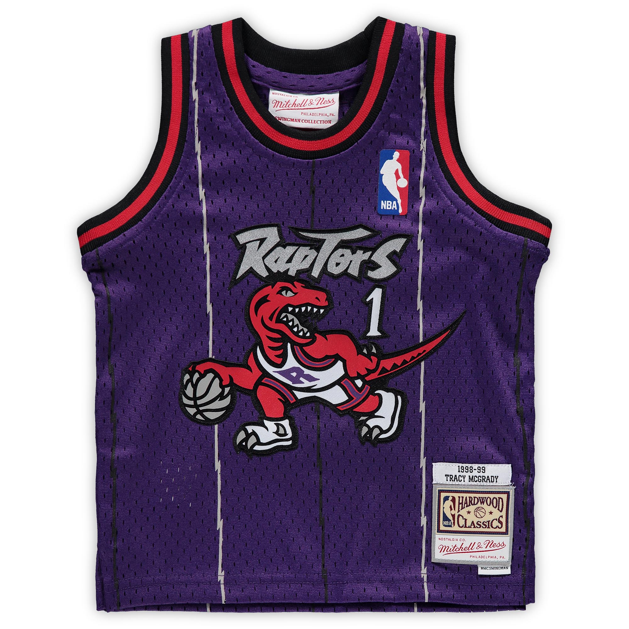 Tracy McGrady Toronto Raptors Mitchell & Ness Infant 1998/99 Hardwood Classics Retired Player Jersey - Purple
