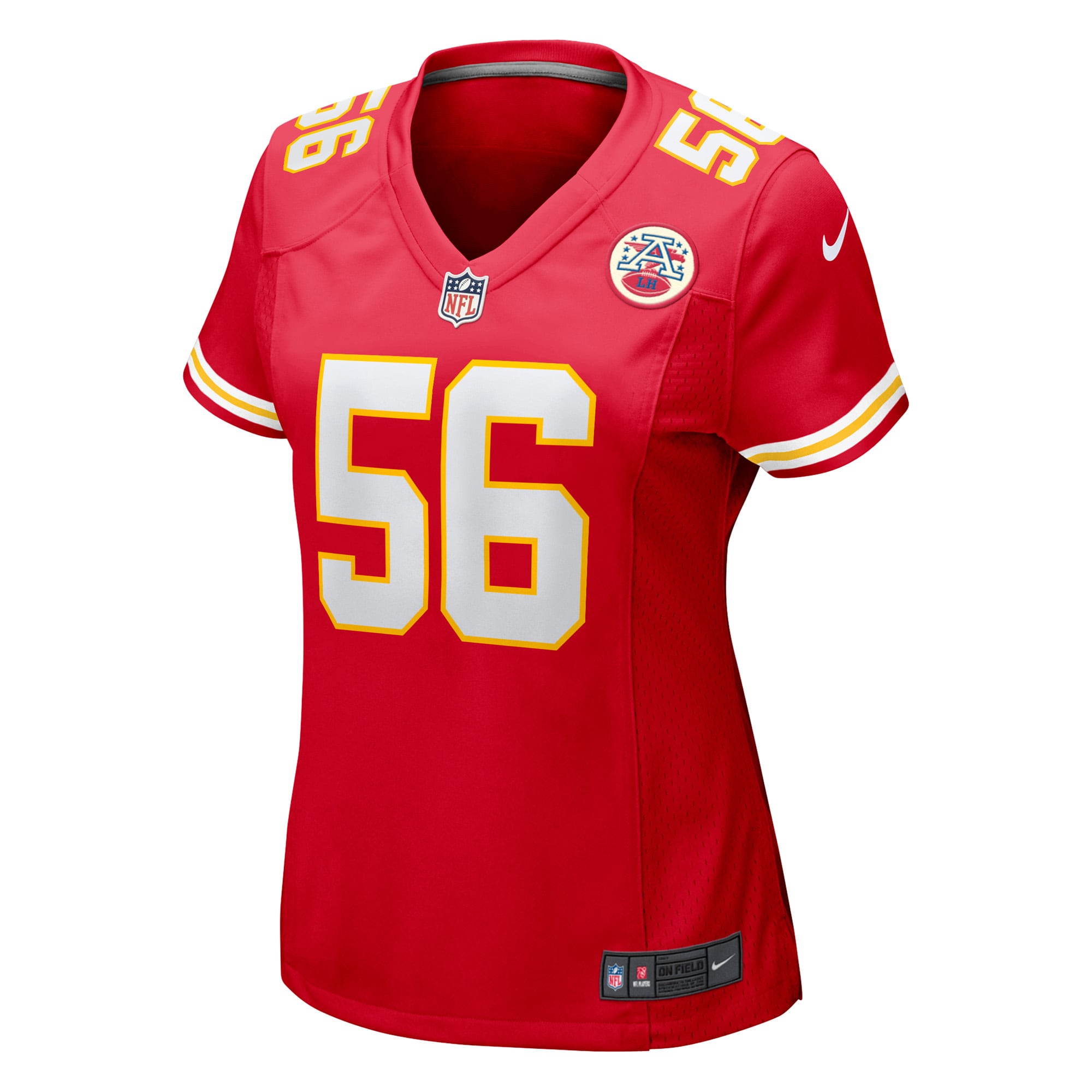 George Karlaftis Kansas City Chiefs Nike Women's Game Player Jersey - Red