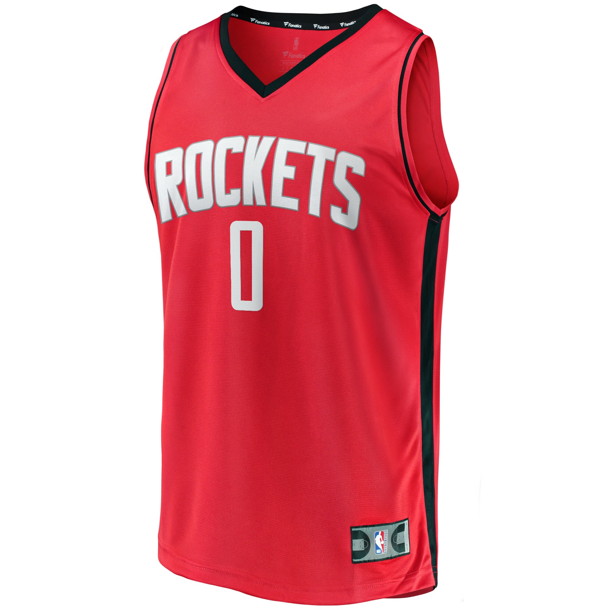 TyTy Washington Jr. Houston Rockets Fanatics Branded 2022 NBA Draft First Round Pick Fast Break Replica Player Jersey - Icon Edition - Red