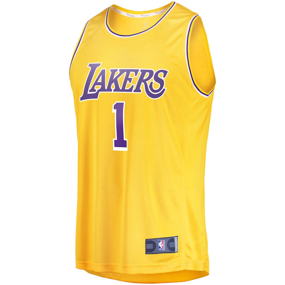 Youth Los Angeles Lakers D��Angelo Russell Icon Edition Jersey - Gold