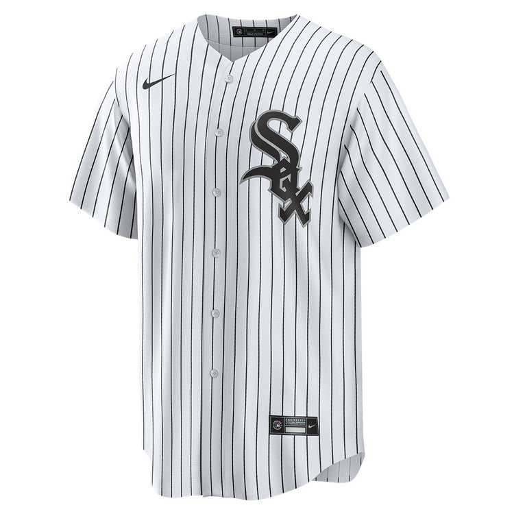 Men's Andrew Vaughn Chicago White Sox White Home Replica Jersey