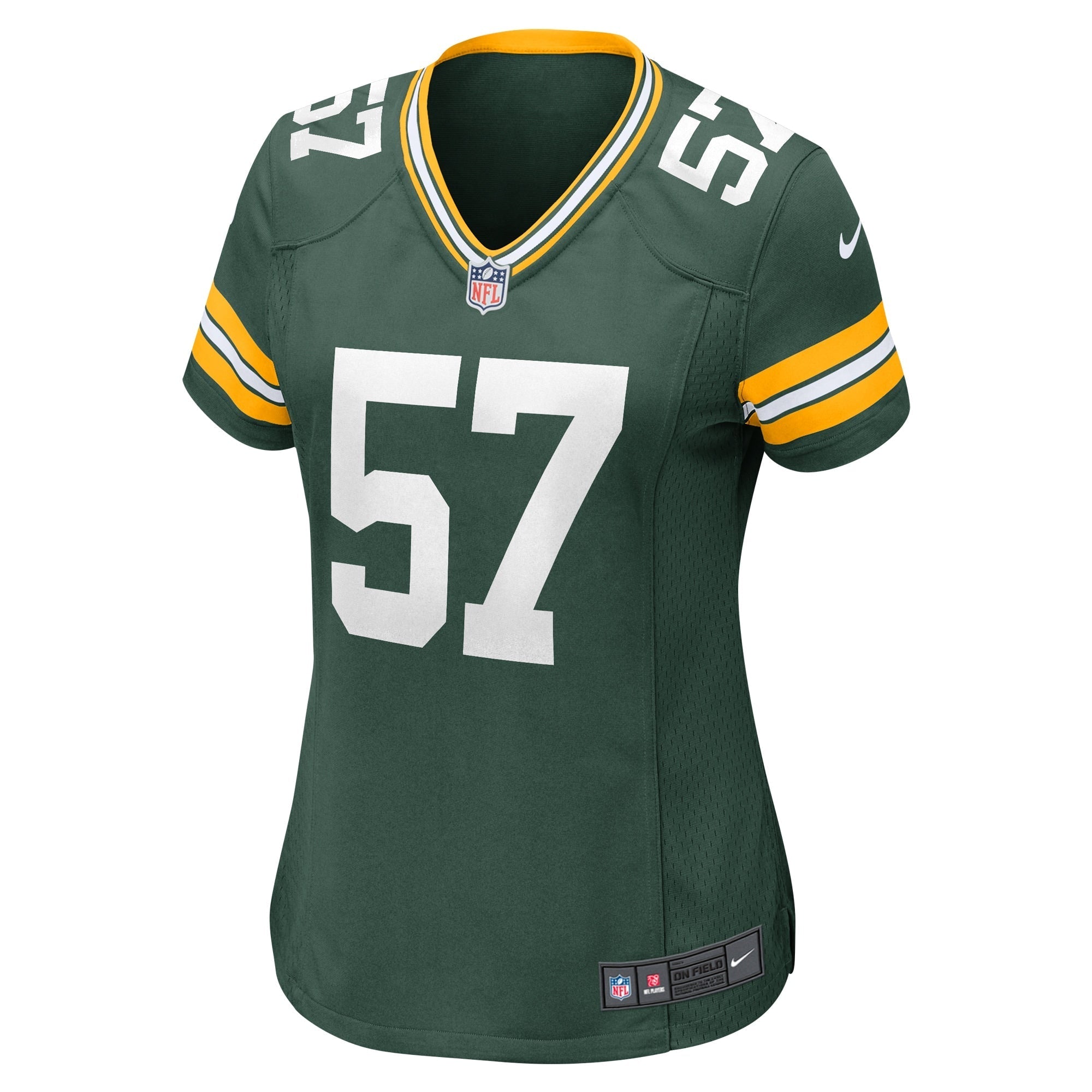 Women's Nike Tim Ward Green Green Bay Packers Home Game Player Jersey