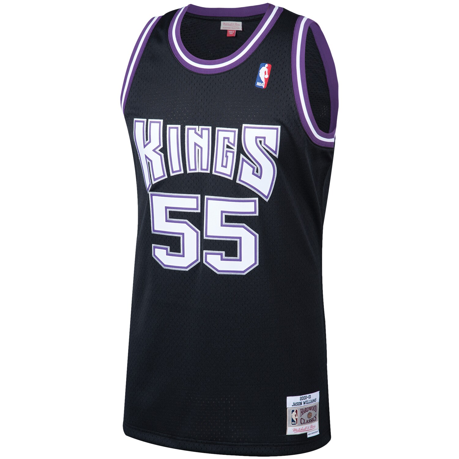 Jason Williams Sacramento Kings Mitchell & Ness Hardwood Classics Swingman Jersey - Black