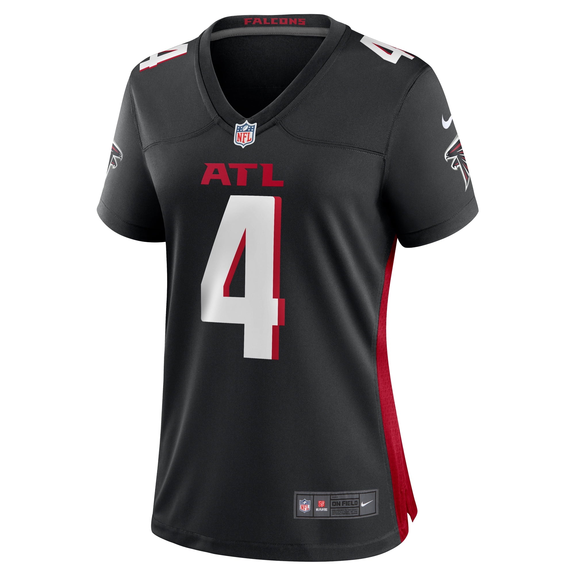 Women's Nike Taylor Heinicke Black Atlanta Falcons Game Player Jersey